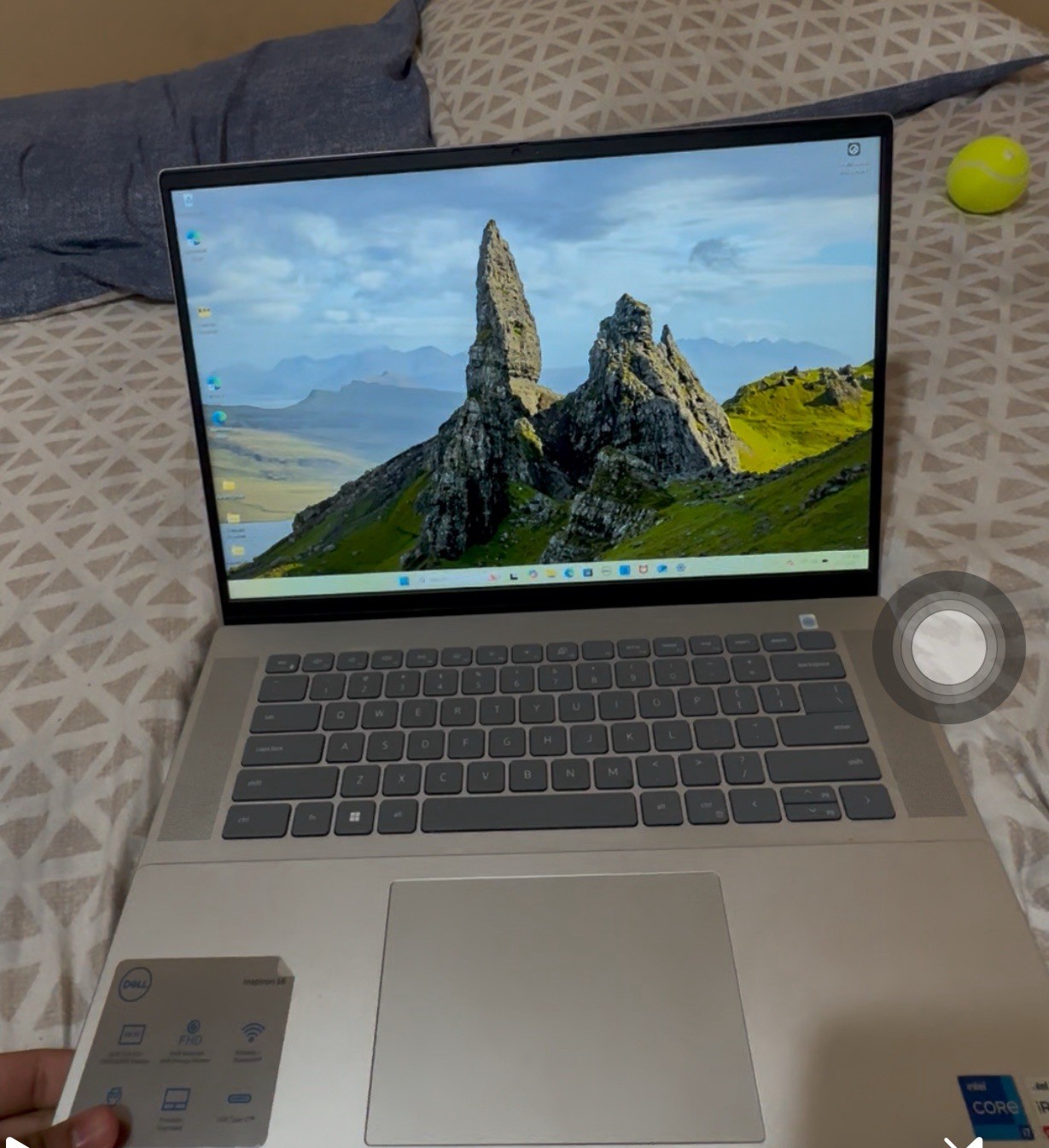 Dell Inspiron 16 5620 Laptop Intel I7-12th Gen, 16GB RAM, 1TB NVMe, Windows 11