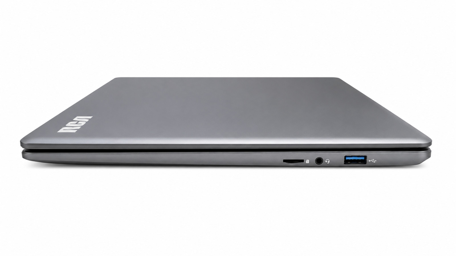 RCA 15.6in Ultra Slim Notebook Windows 11 FHD 4GB/128GB Webcam Silver RWNP41524