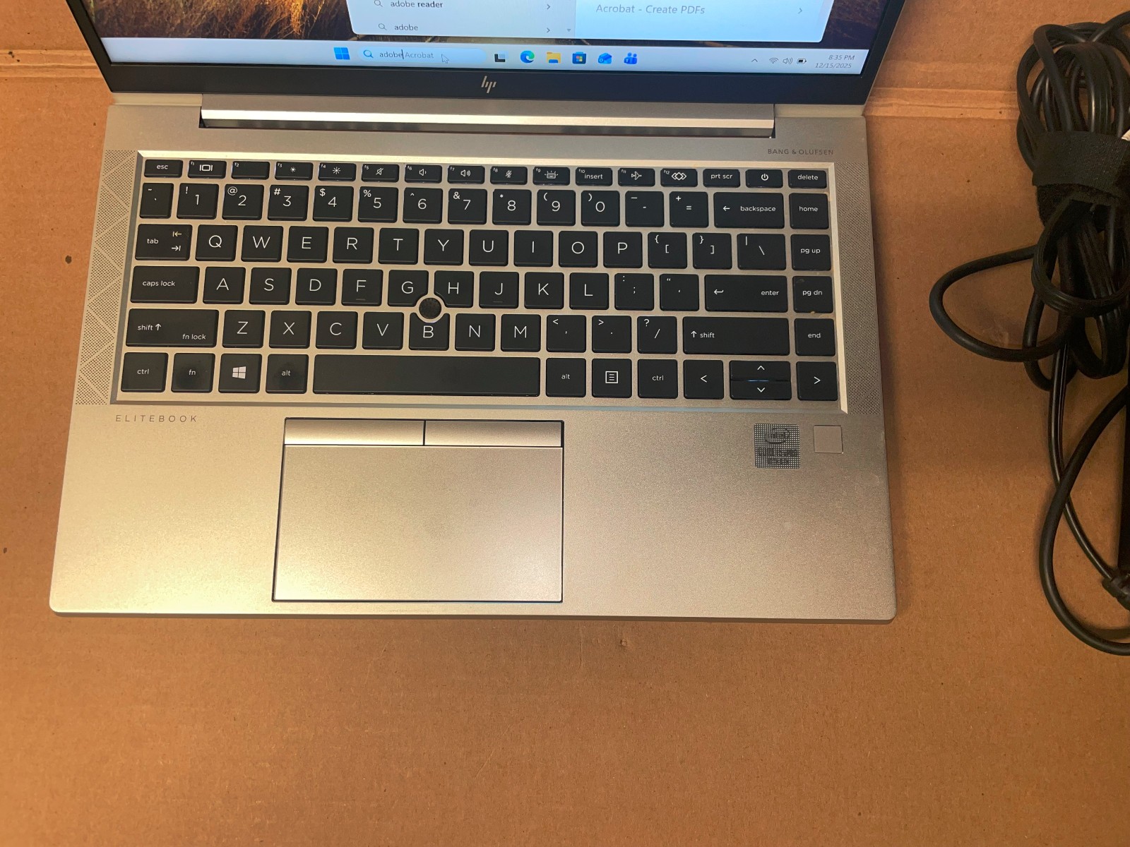 HP Elitebook 840 G7, Intel i5-10310U @ 1.70GHz, 8GB, 512GB NVMe. WIN 11 Pro.