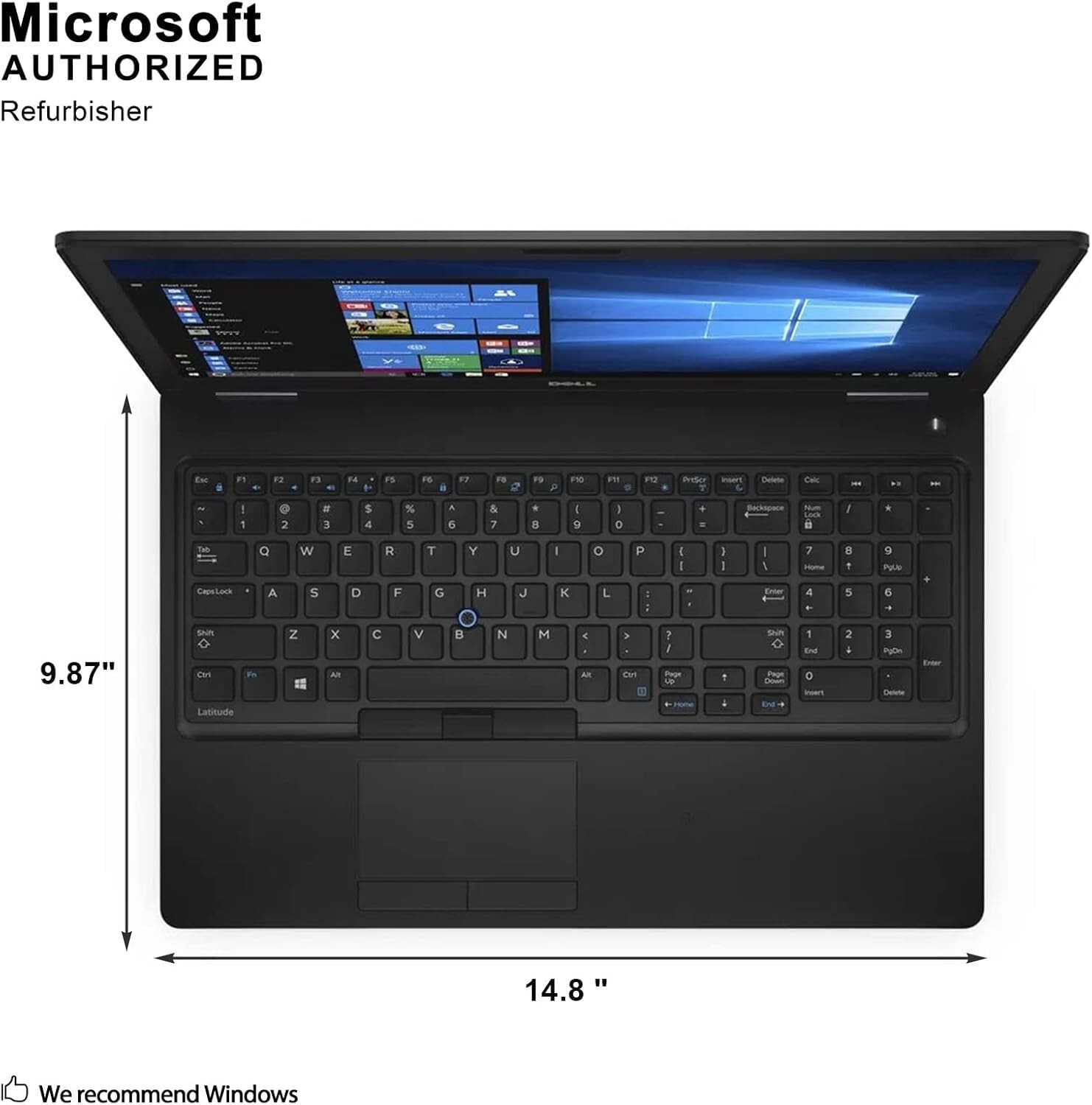 Dell Latitude Laptop Light Gaming PC Core i5 16GB RAM 256GB SSD Windows 11 Pro
