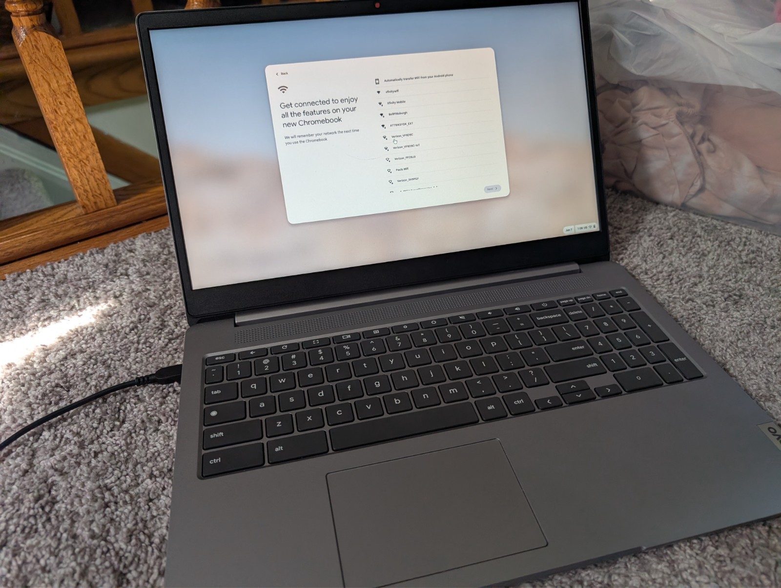 Lenovo – IdeaPad 3i Chromebook 15.6″ FHD Laptop – Intel Celeron – 4GB Memory