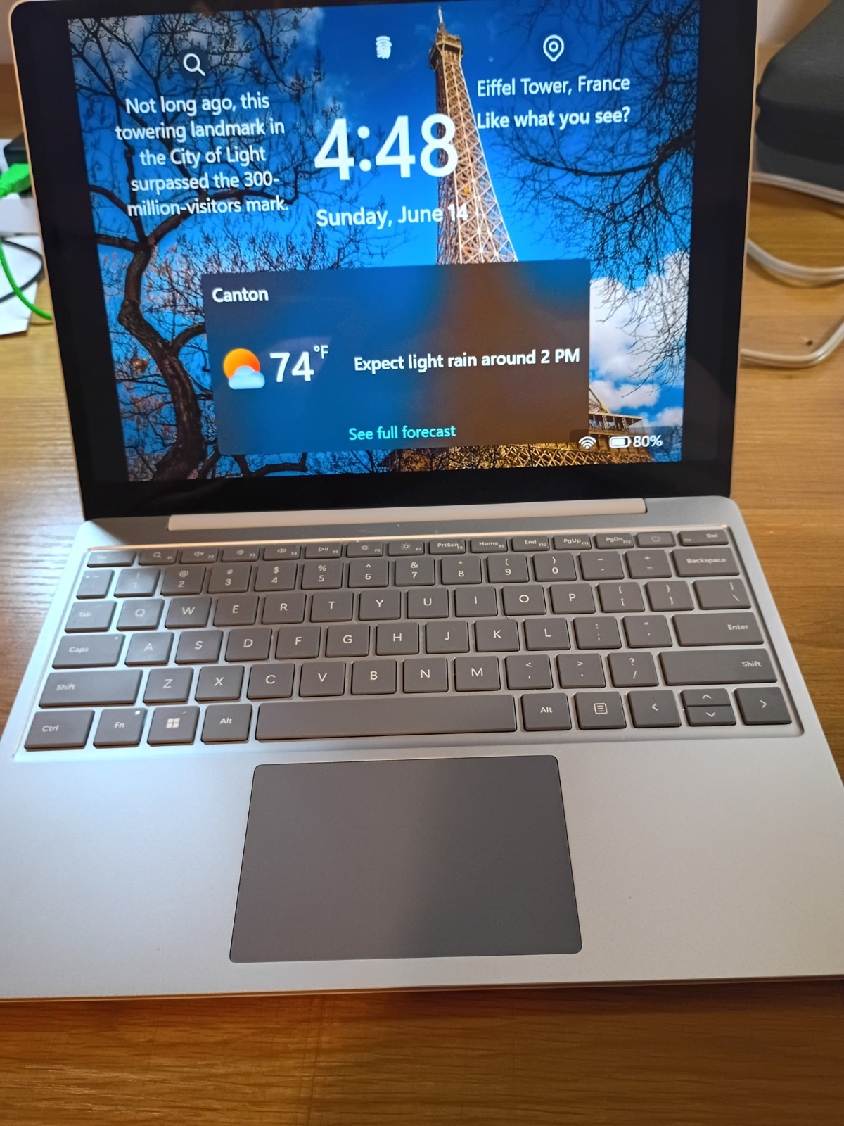 Microsoft Surface Laptop Go 3 12.4in i5 12th Gen 16GB 256GB SSD Platinum