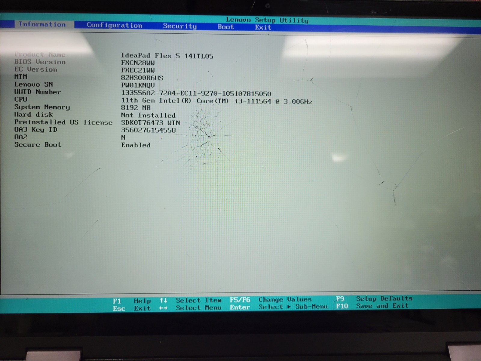 Lenovo IdeaPad Flex 5 14ITL05 14″ i3-1115G4 8GB RAM No OS/HD *BIOS/READ* | LP470