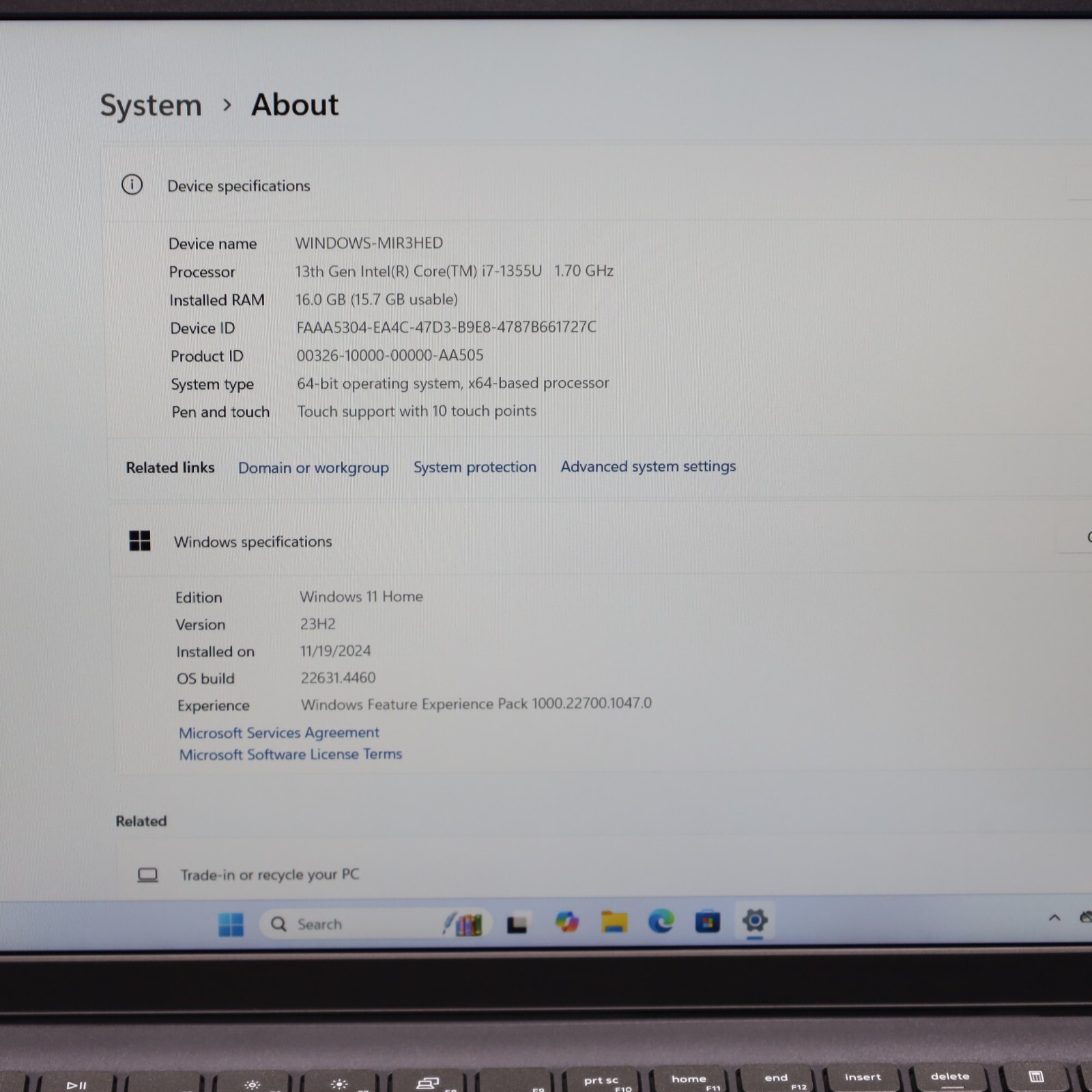 Dell Inspiron 15 3530 15.6″ i7-1355U 16GB RAM 512GB SSD Used