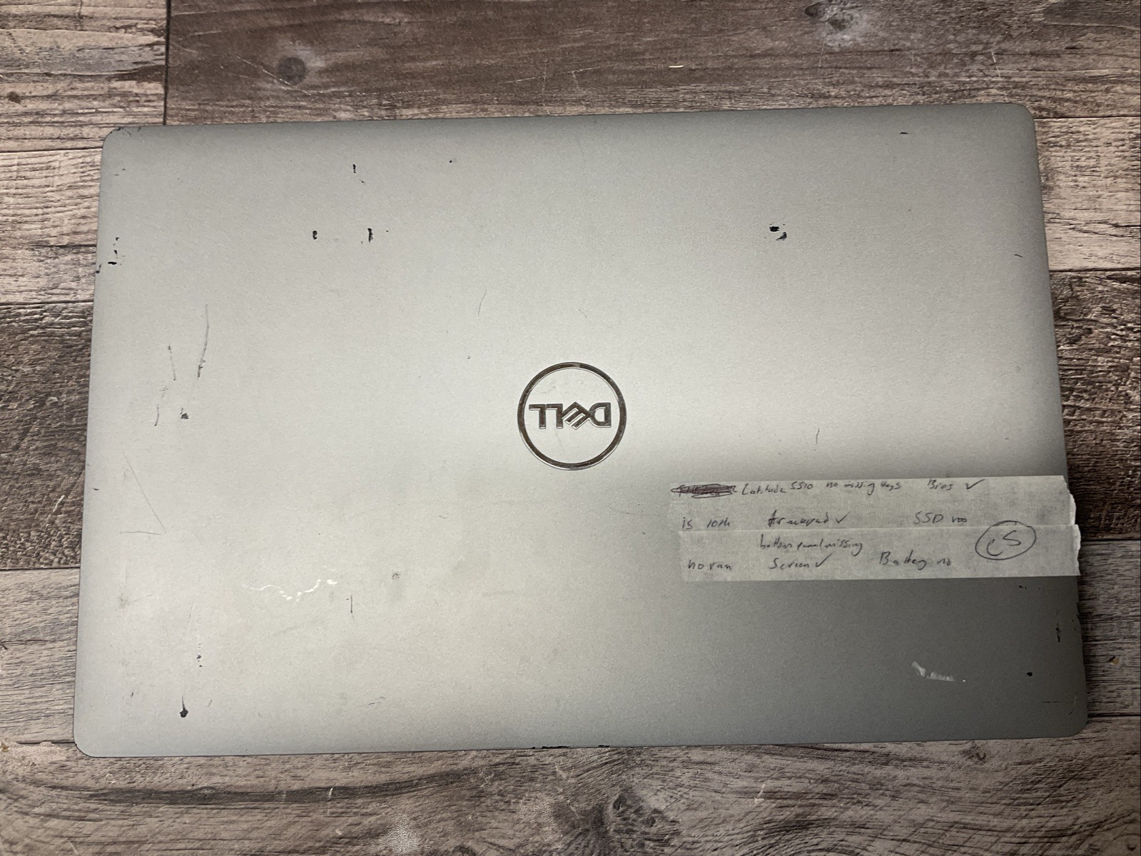 Latitude 5510 / i5 10th / No RAM Laptop Notebook PC / C5