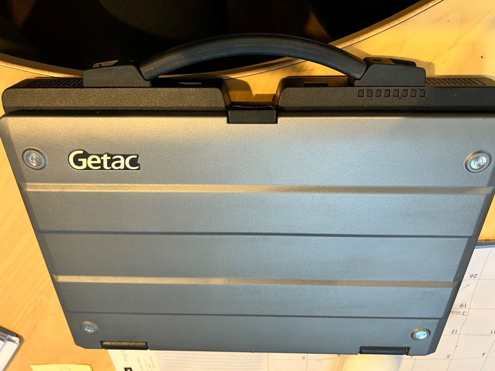 14″ GETAC S400G3 Rugged Laptop I5-4210M 4th gen. CPU no OS includes HD & caddy