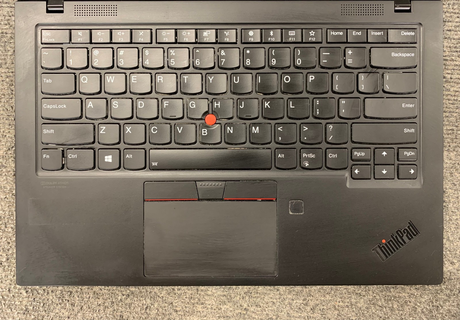 Lenovo ThinkPad X1 Carbon 7th Gen 2K 14″ Laptop i7-8665U 16GB 256GB NVMe, As Is