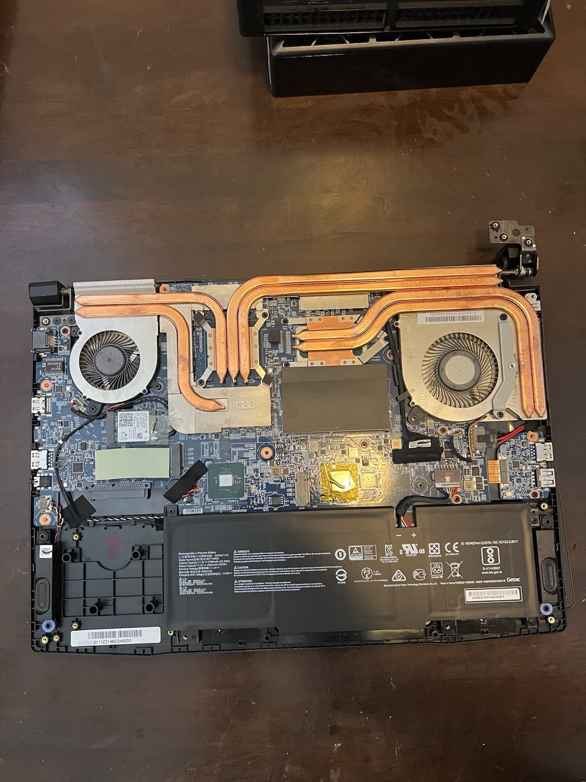 MSI Katana GF66 11UE-617 Motherboard i7-11800H RTX3060 Motherboard + Battery