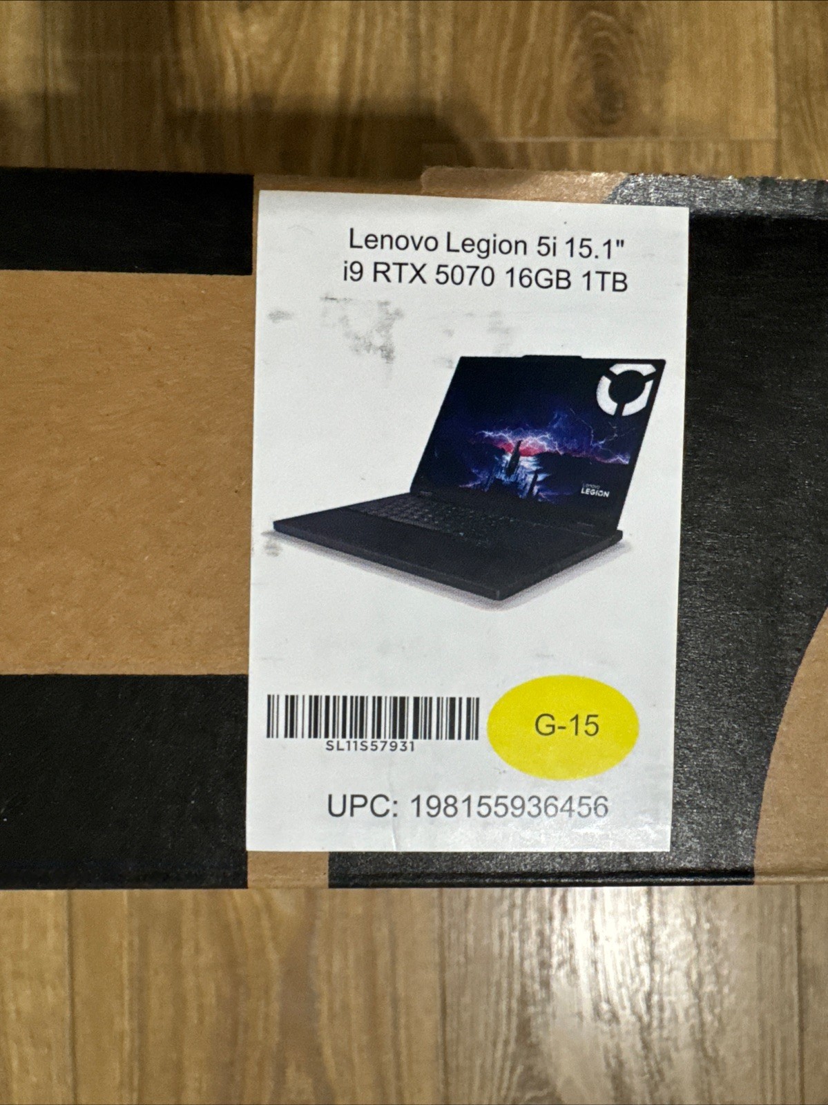 Lenovo Legion 5 15IRX10 OLED 15.1 Gaming Laptop i9 14th RTX5070 BRAND NEW 2025
