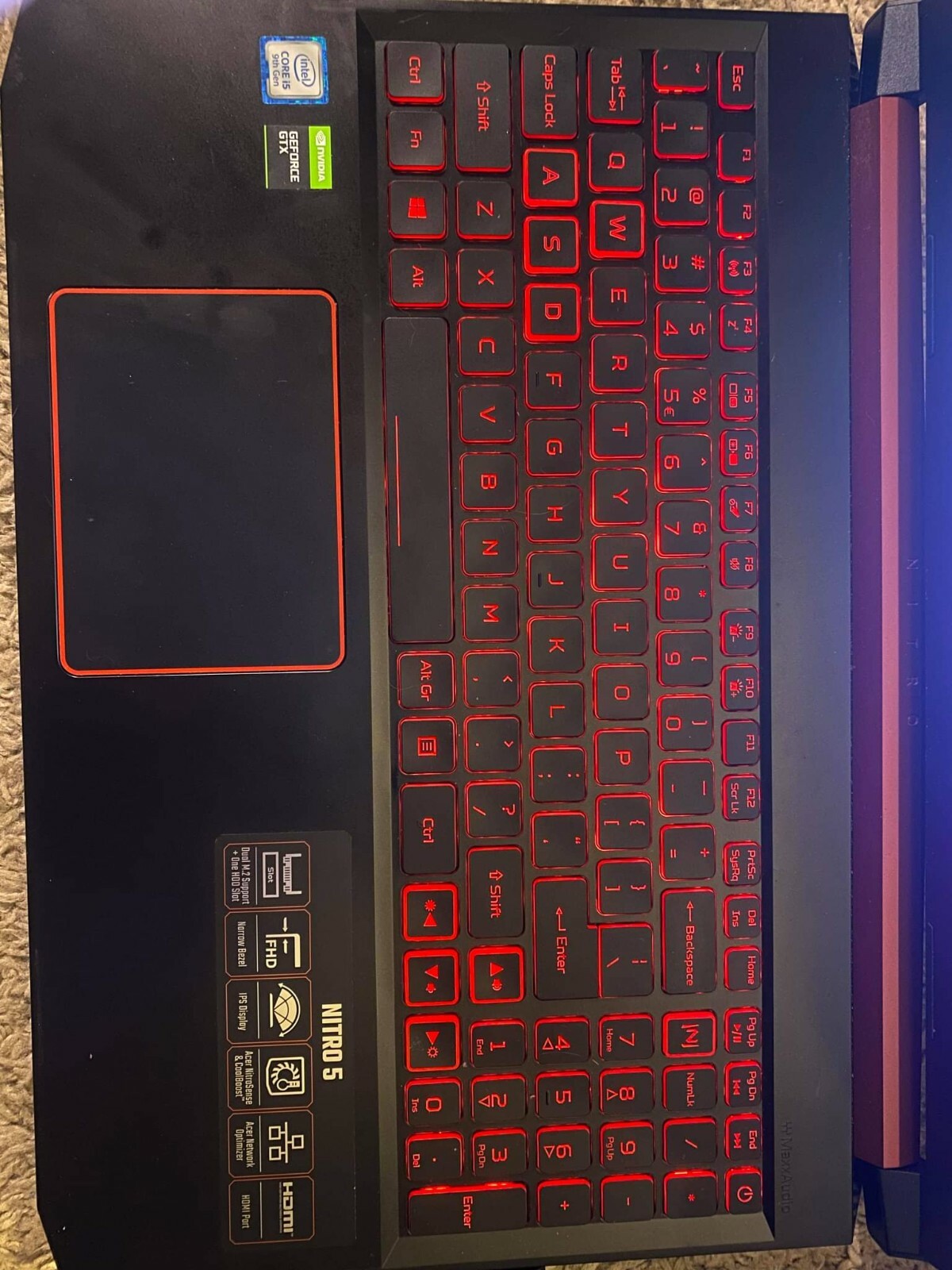 2020 acer – nitro 5 15.6 gaming laptop