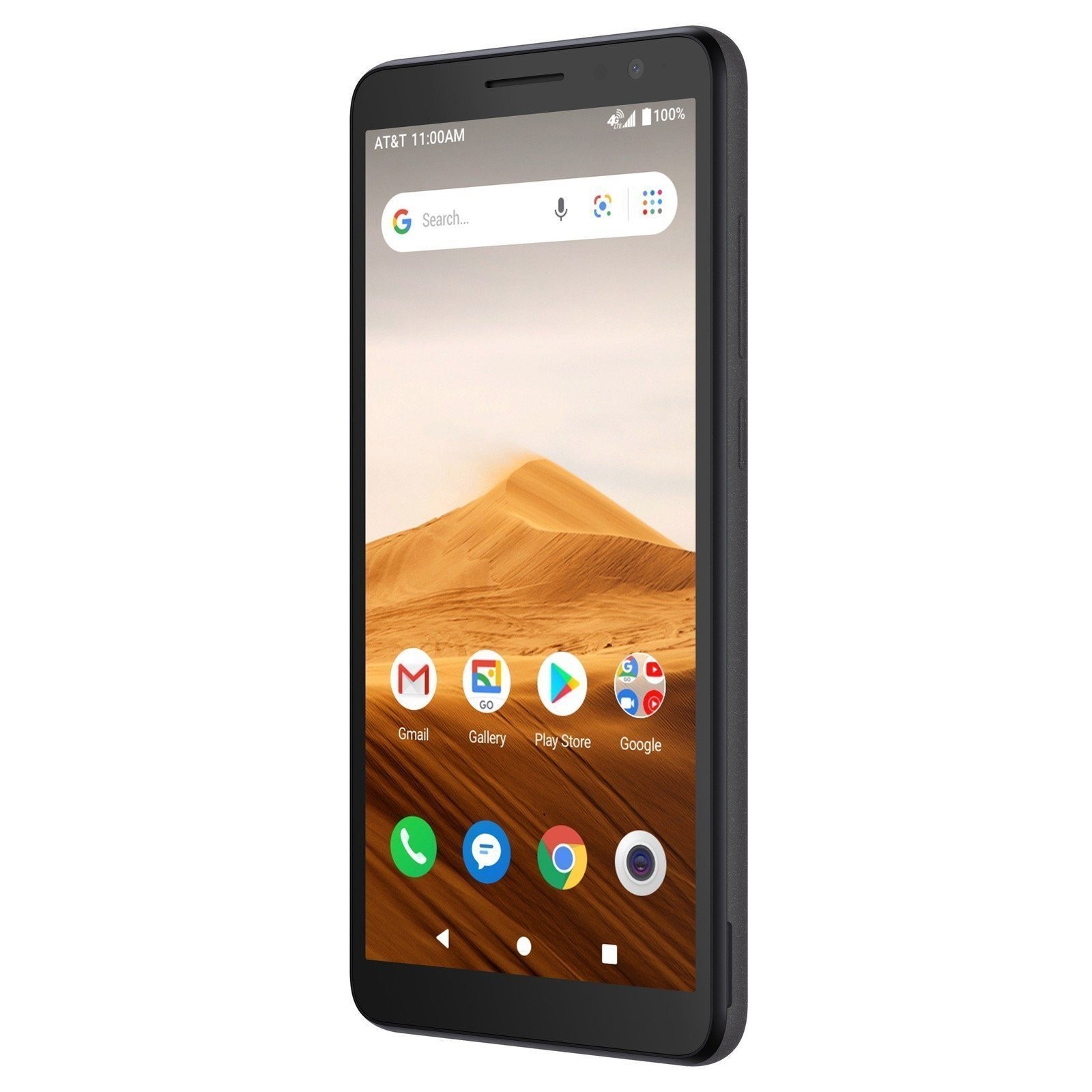 AT&T Alcatel Volta 4G LTE Prepaid Smartphone, 16GB, Suede Gray – Carrier Locked