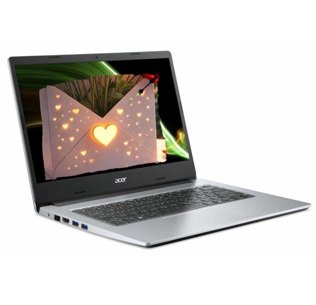 Acer Aspire A114-33-P321 Laptop Silver Pentium N6000 128GB SSD 14″ Windows 11