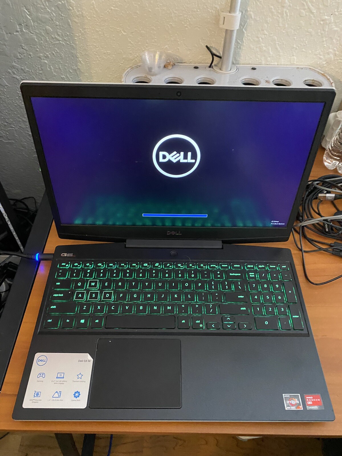 Dell G5 15 5505 (256GB SSD, AMD Ryzen 7 4800H, 4.20GHz, 16GB RAM) Laptop -…