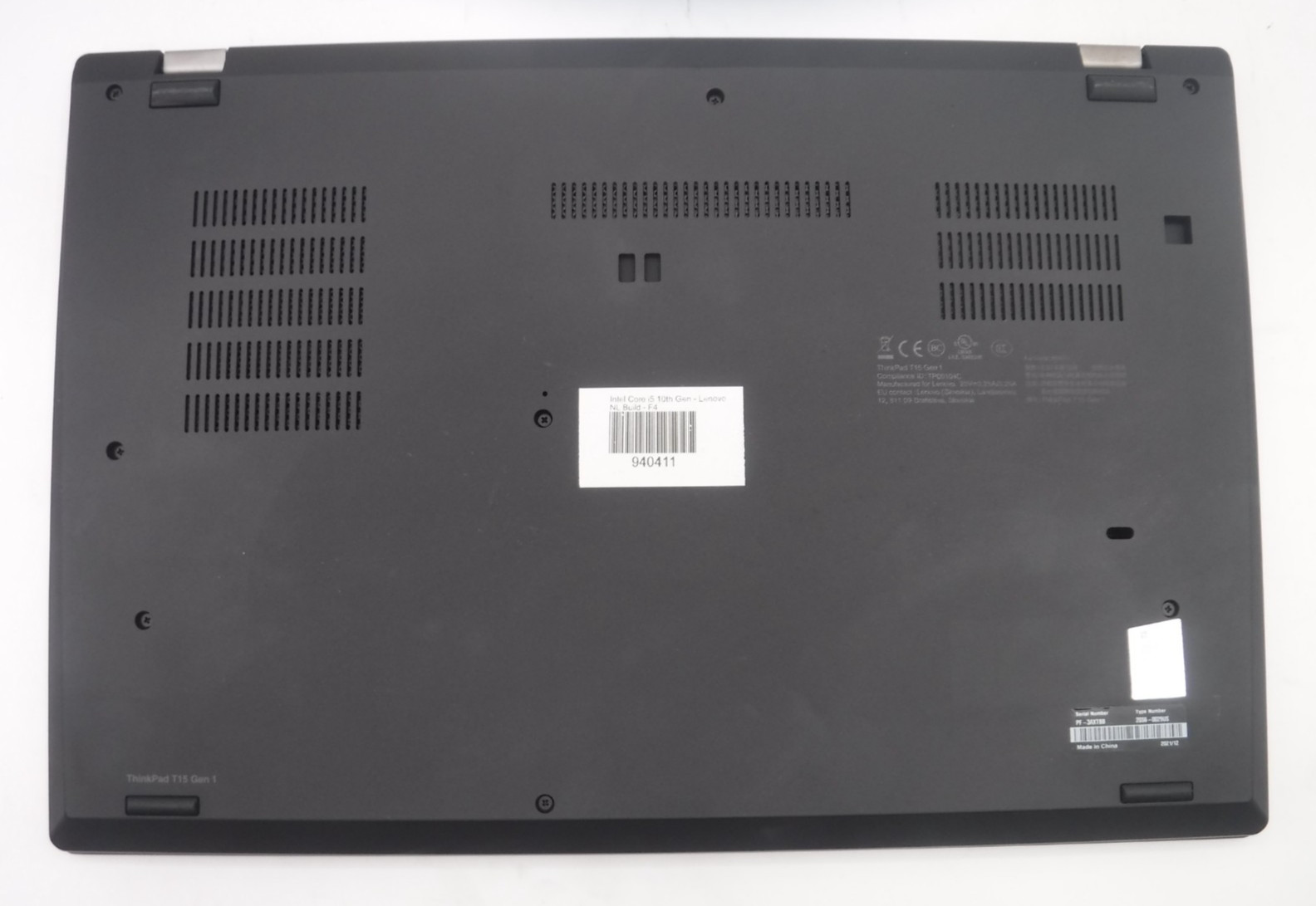 Lenovo ThinkPad T15 Gen 1 i5-10210U 1.6GHz 8GB RAM 15 in 256GB NVMe Win 11 Pro