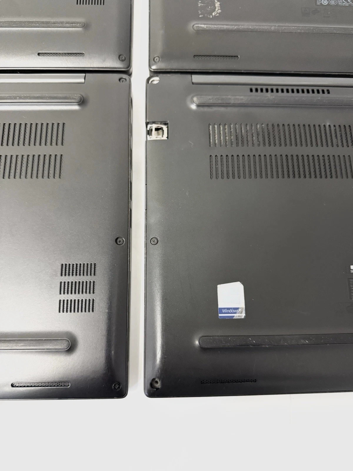 LOT of 5 Dell Latitude 7490 14” Intel Core i7-8650U 1.9GHz NO SSD /RAM