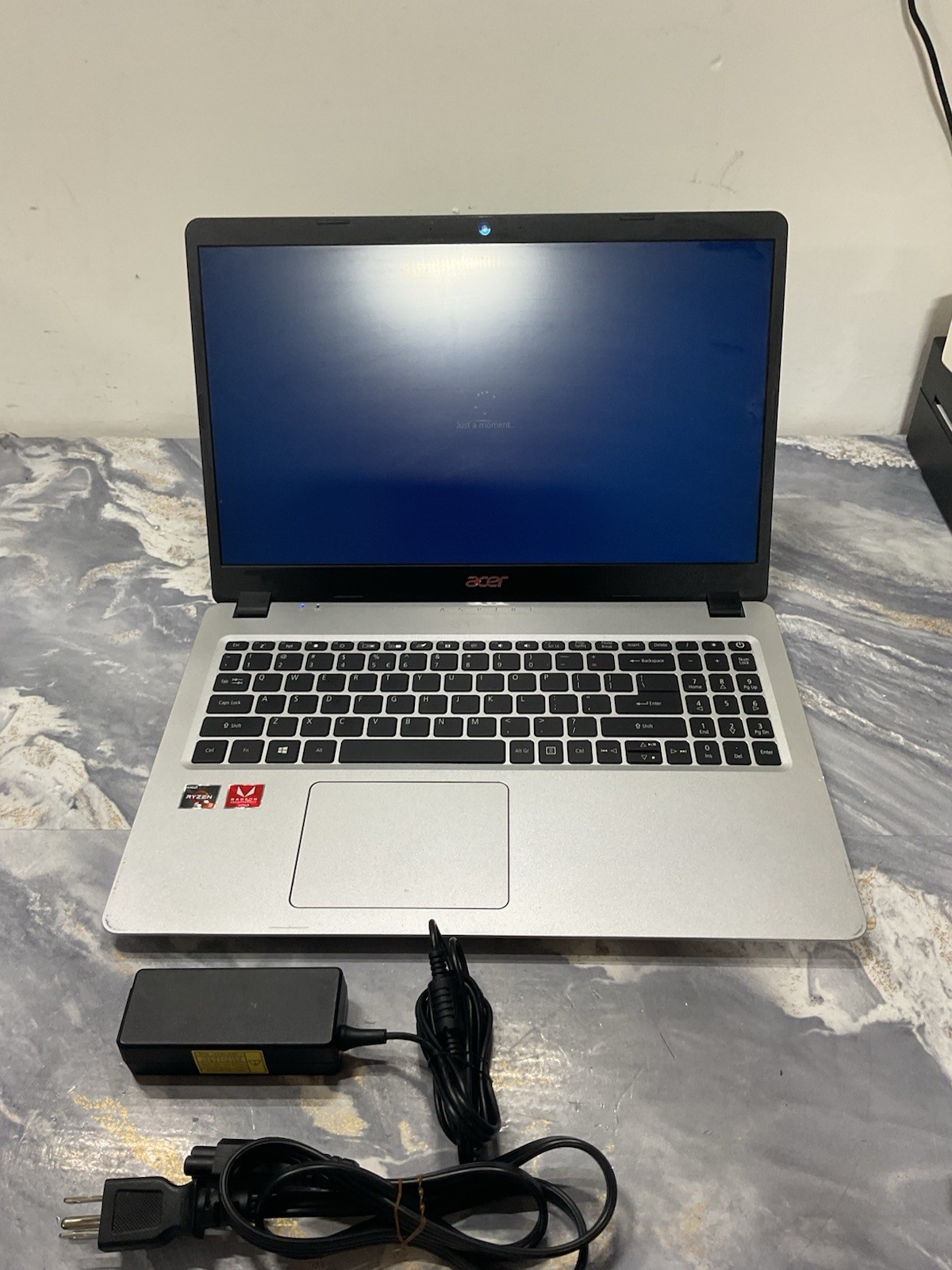 Acer Aspire 5 N19C3 15.6″ Ryzen 3 Radeon Graphics Laptop For Parts ONLY