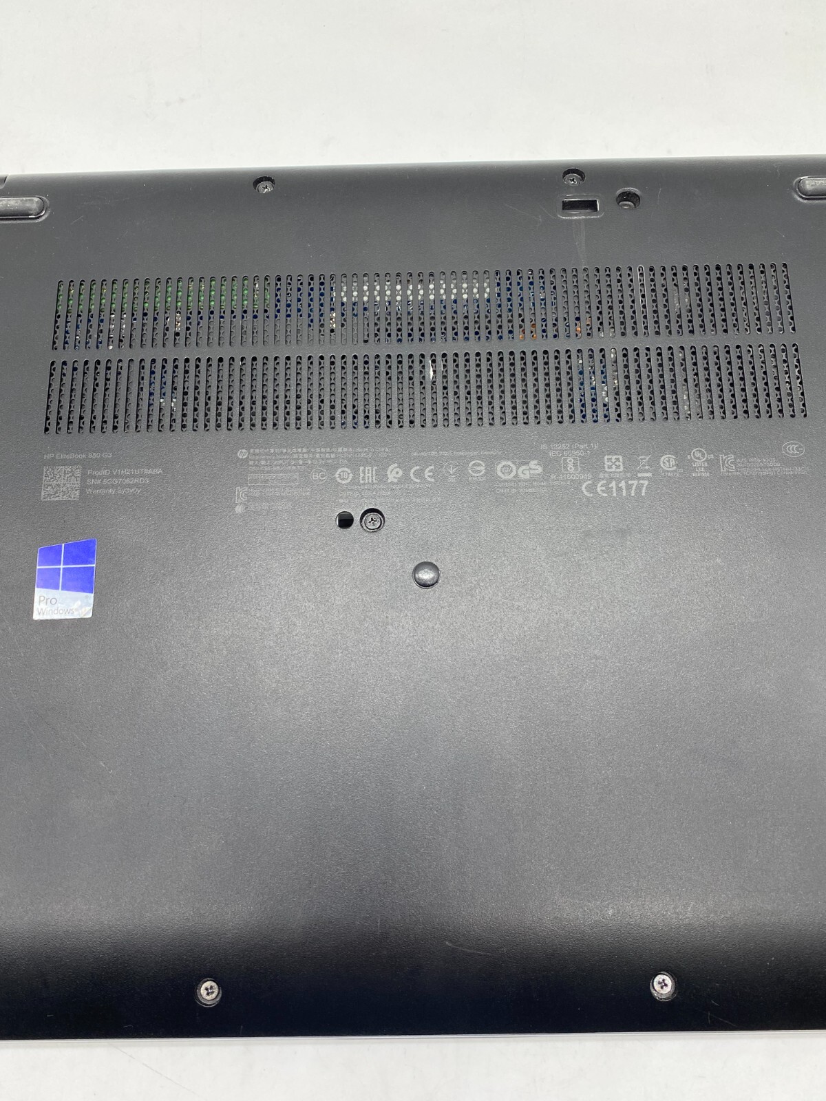 HP EliteBook 850 G3 15.6″ 8 GB RAM i7-6600U 2.60 GHz Parts