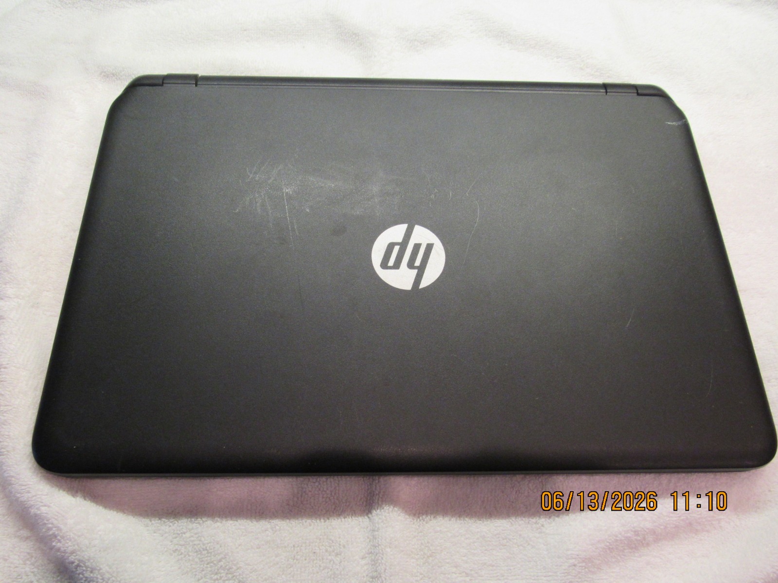 HP computer for parts No OS,No HD, No HD caddy, No charger, 4gb ram GOOD screen