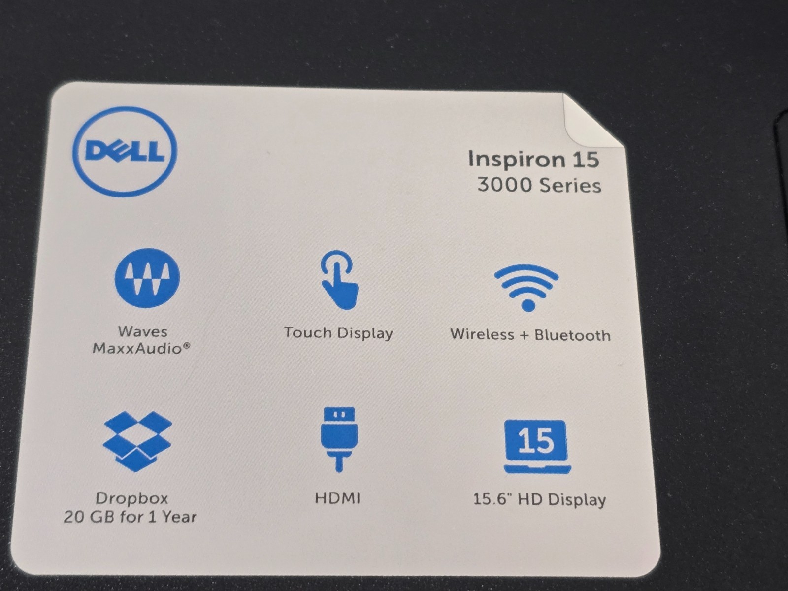 Dell Inspiron 15 3567 15.6″ (1TB, Intel Core i3 7th Gen., 2.70GHz, 8GB) Laptop –