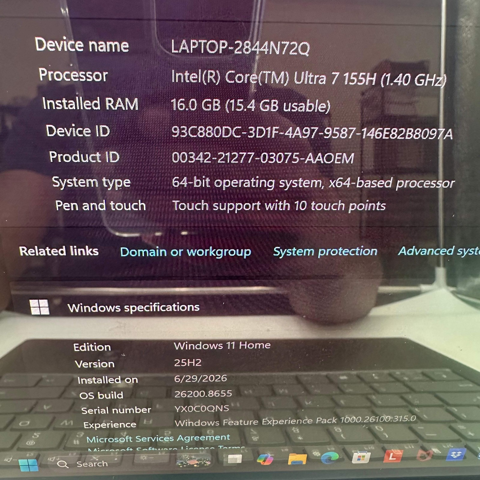 Lenovo Slim 7 14IMH9 14″ Touch Laptop Ultra 7 155H 16GB 512GB SSD READ