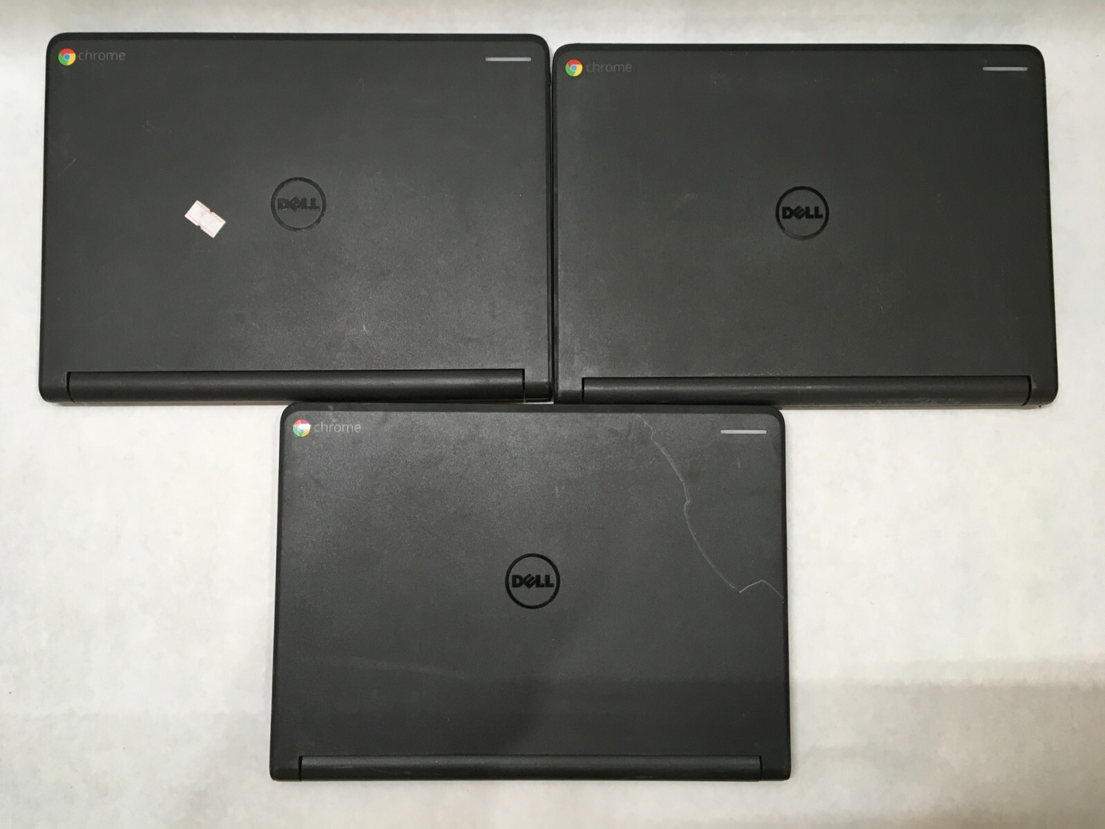 Lot of 9 Dell Chromebook 11 3120 Celeron Missing Keys Power Issues- FT