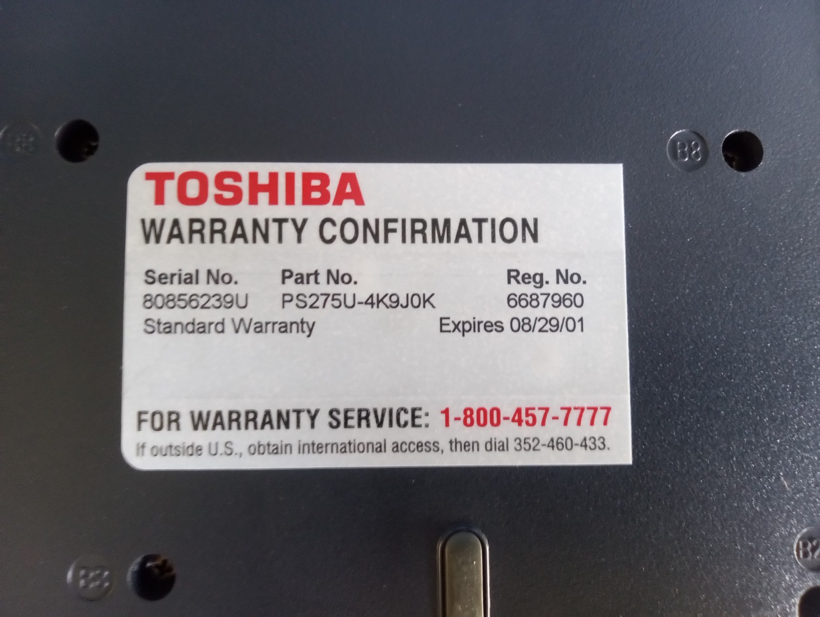 Vintage 1998 Toshiba Satellite P5275U-4K9J0 Laptop TESTED BOOTS WIN 98