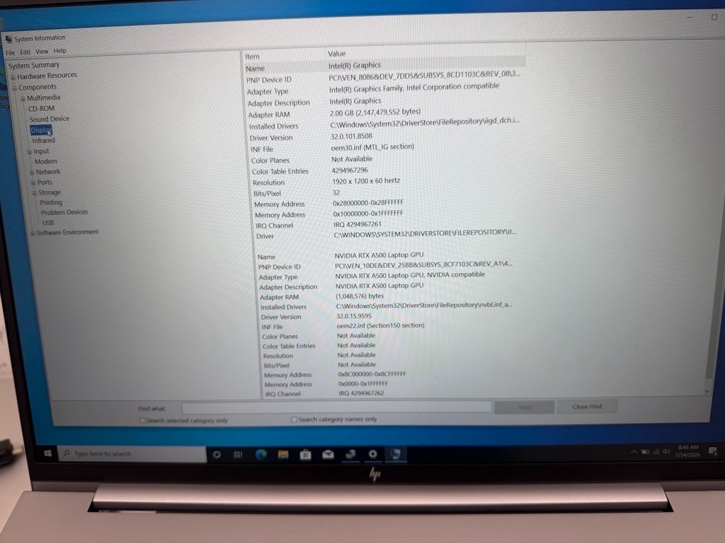 HP ZBook Firefly G11 16″ Ultra 7 165H Ultra 7 32GB 1TB