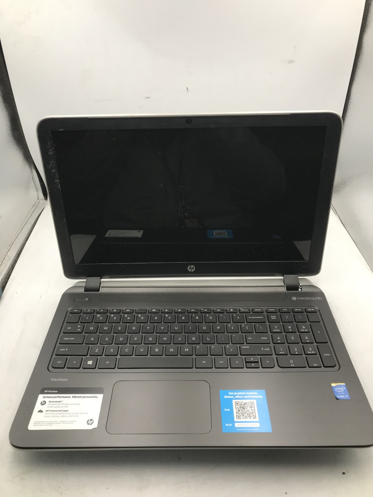 HP PAVILLION 15 P066US – FOR PARTS/REPAIR – INTEL I3 4030U – 6GB RAM – READ – BB