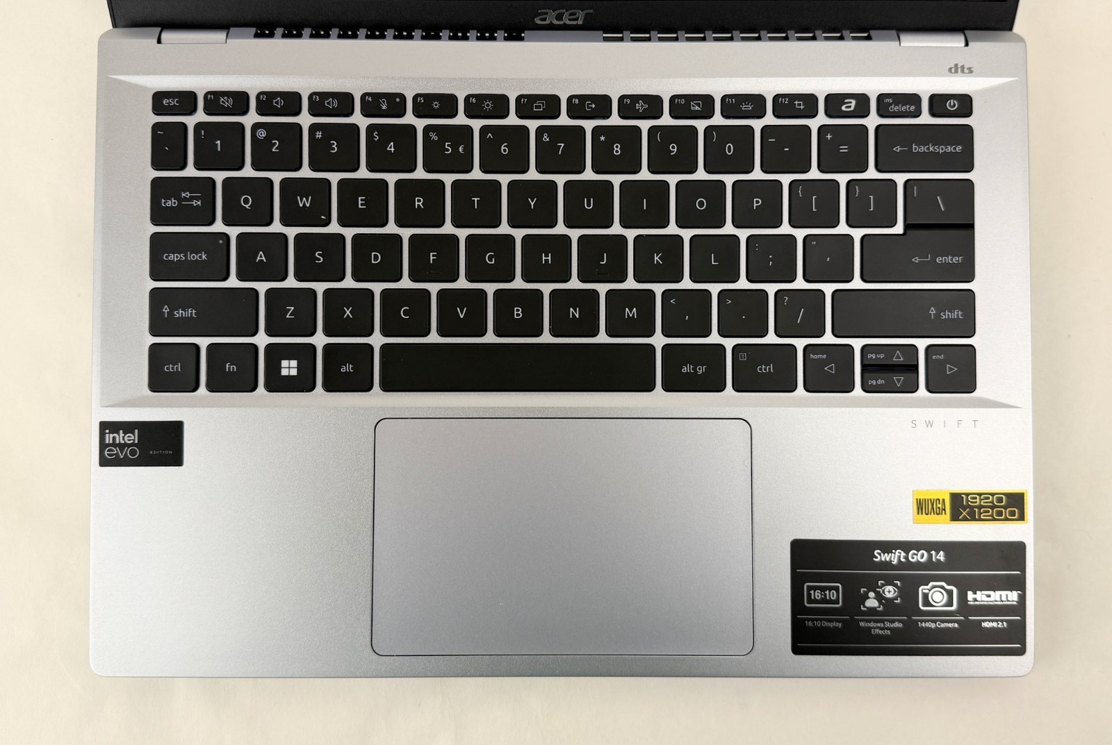 Acer Swift Go SFG14-72T-71QF 14″ FHD+ Touch Ultra 7 155H 16GB 1TB SSD W11H