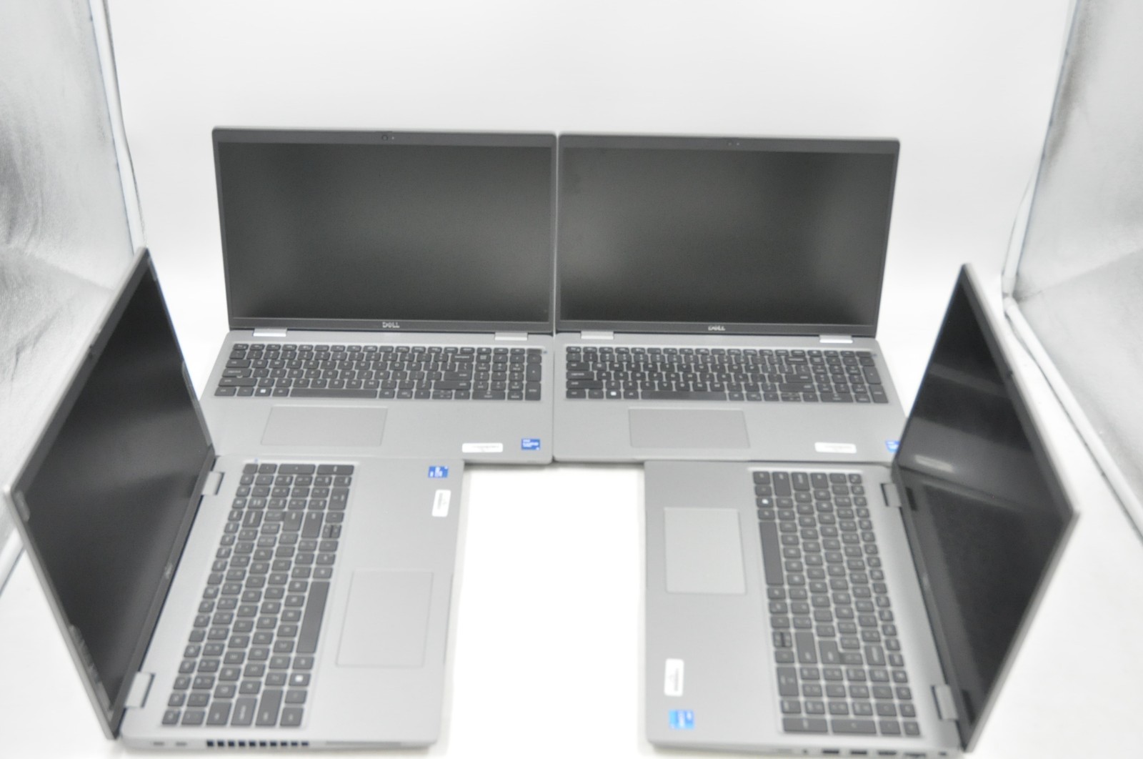 Lot of 4 Dell Latitude 5520/5521 Intel Core i5 11th Gen 8GB RAM 240GB SSD #1564