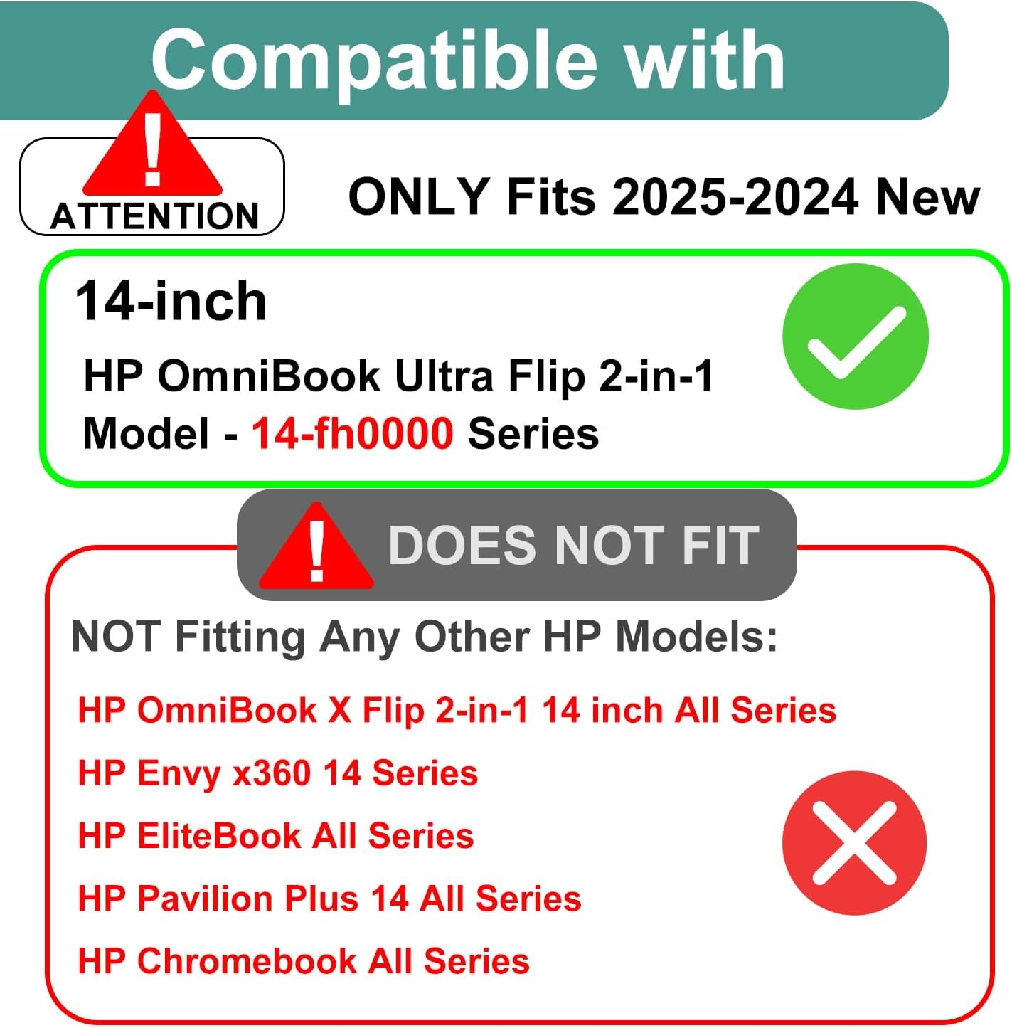 Screen Protector for HP OmniBook Ultra Flip 14″ 2-in-1 Laptop | Anti-Scratch, 9H