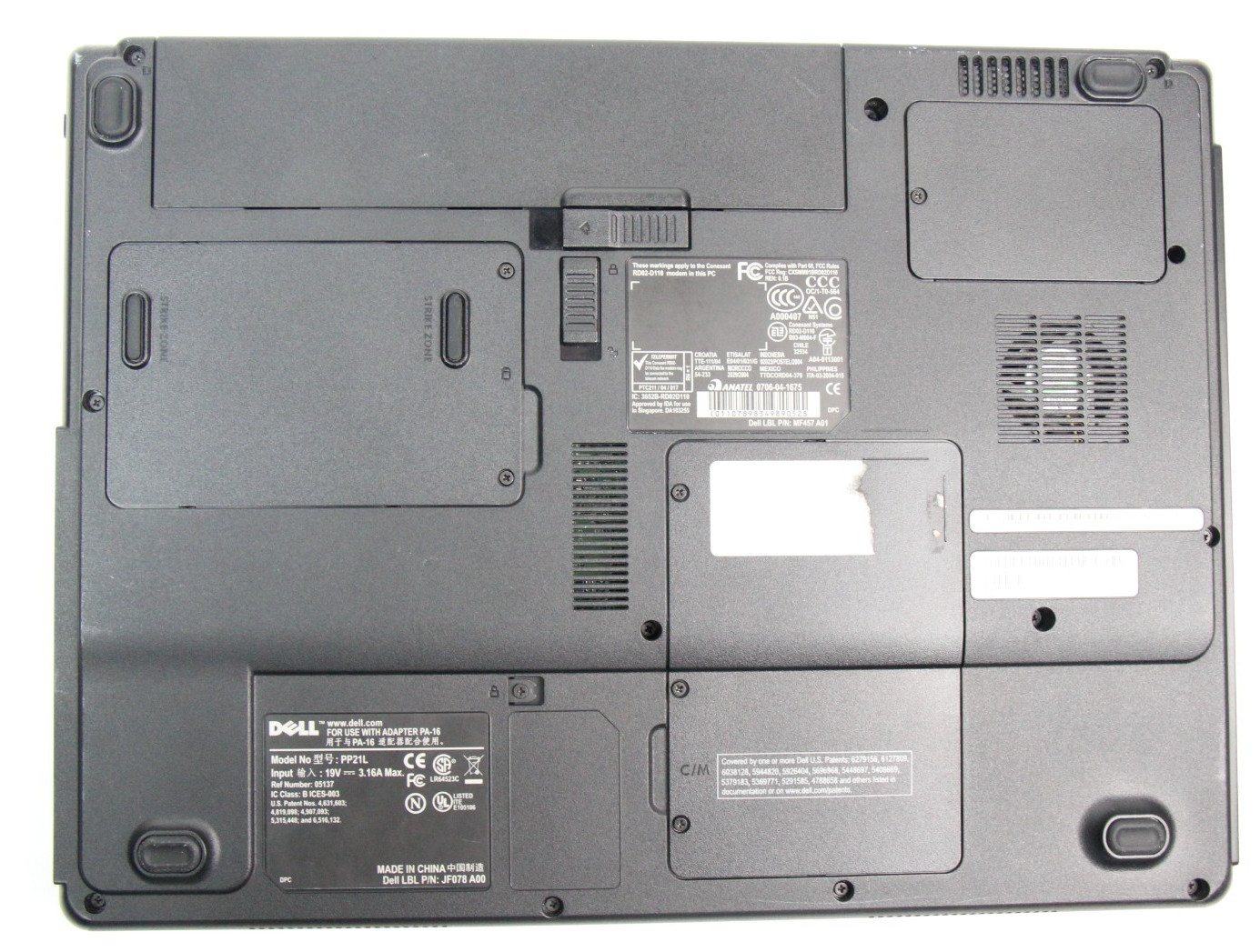 Dell Inspiron B120 Retro Gaming Laptop Celeron 1.50GHz 256MB RAM (Windows XP)