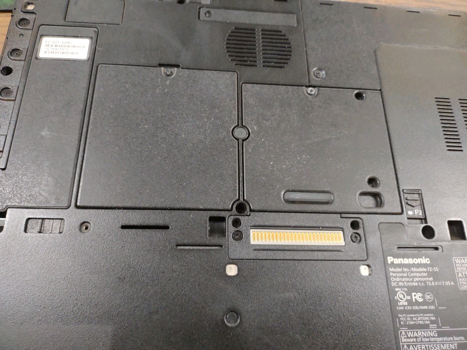 Panasonic ToughBook FZ-55 W/ i5-8365U, 512GB SSD, 16GB RAM. NON TOUCH