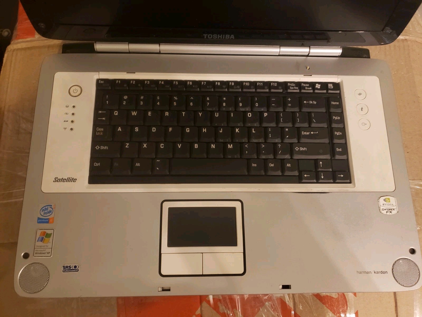 Rare Max Spec Toshiba Satellite P25 W/TV Tuner P4 3.4ghz SL793 FX5700 (P25-S676)