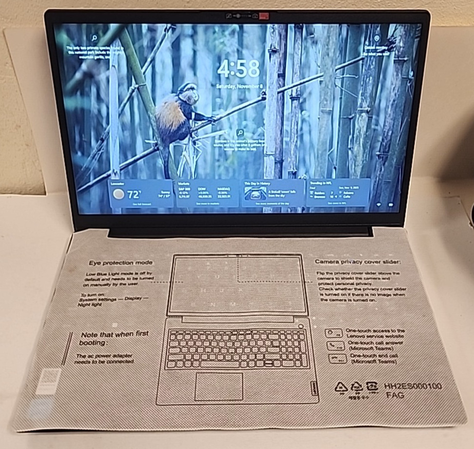 Lenovo V15 G2 15.6″ FHD Anti-Glare Business Laptop, Intel Celeron N4500, 8GB RAM