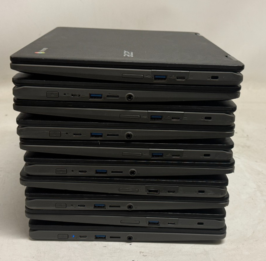 Acer Chromebook R851TN-C3ET 12″ (N4120 – 4GB RAM – 32GB – PARTS) – Lot of 10