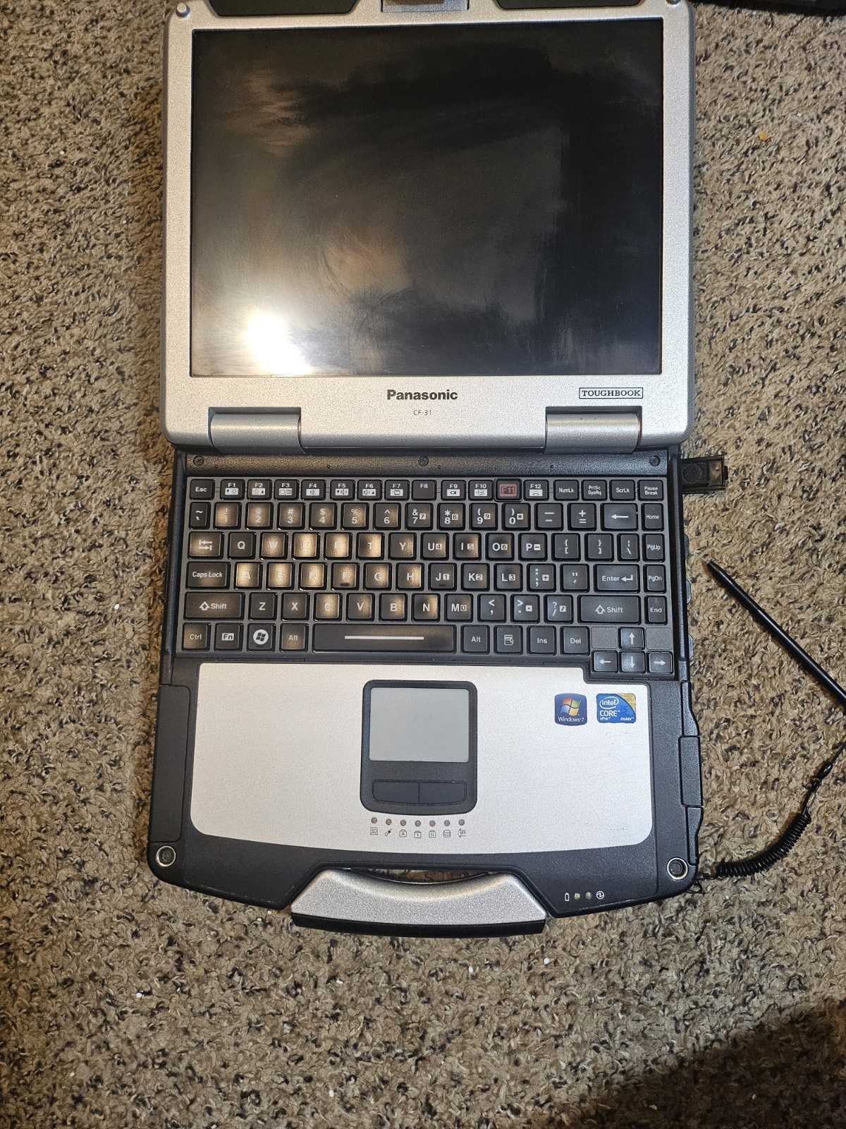 Panasonic ToughBook CF-31 Intel Core i5-M520 13″ 4gb ram works well no HDD