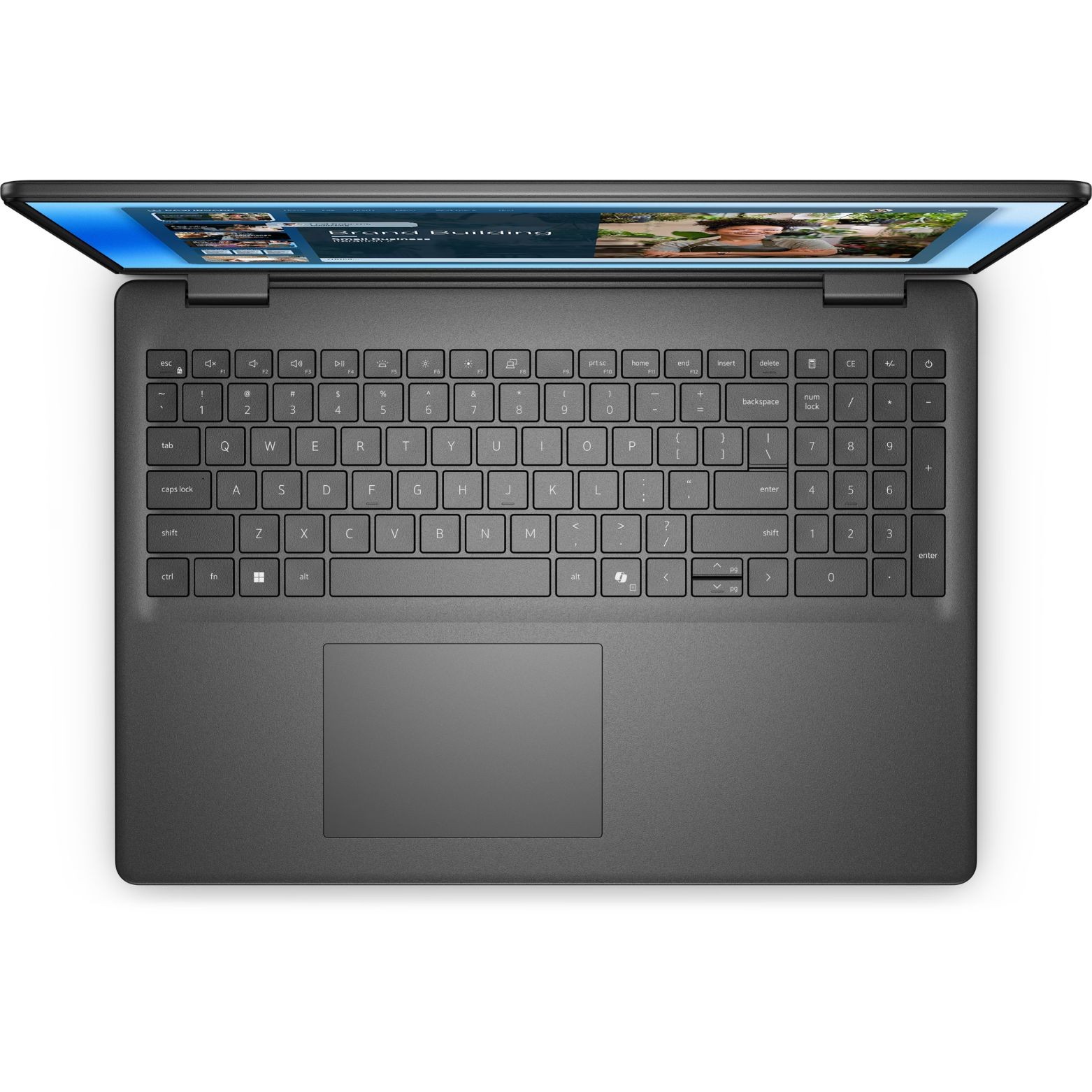 Dell 16 16″ WUXGA Touch Intel 7 150U 1.8 GHz 16 GB 1TB SSD W11H Laptop, Black