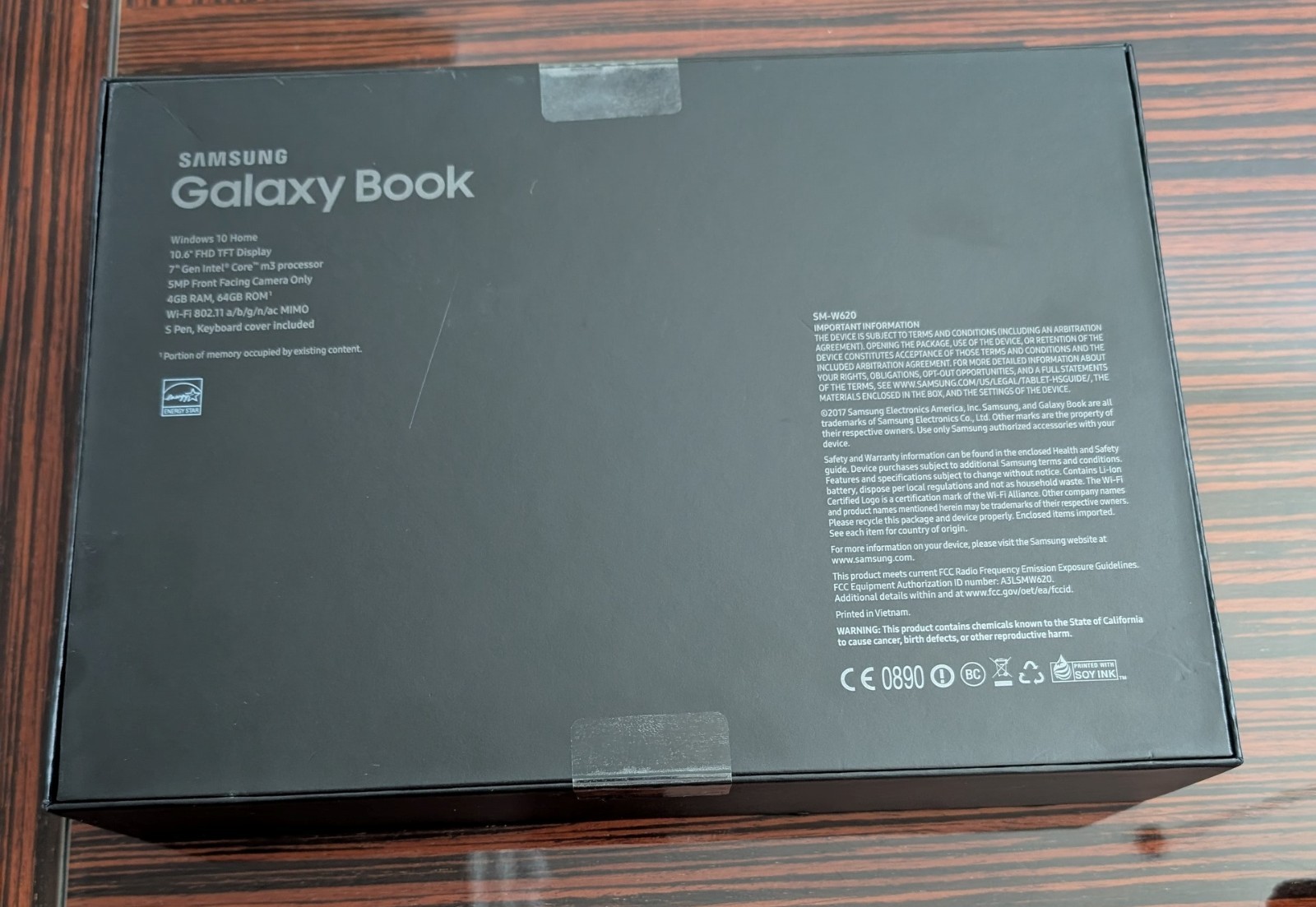 NEW Samsung Galaxy Book 10.6″ Full HD M3 4GB 64GB WIN 10 HOME Silver S-PEN