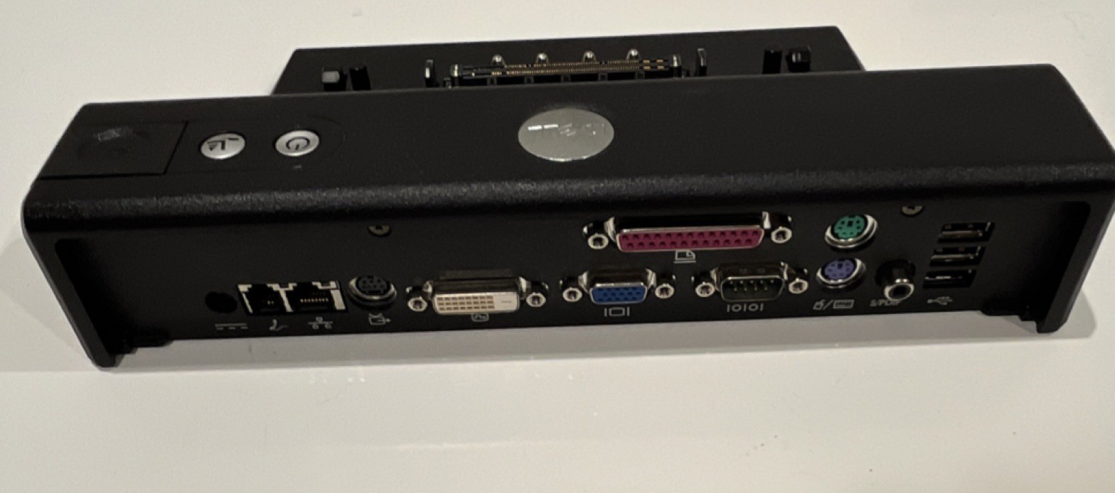 Dell Latitude D620 Laptop with docking station and original papers ‘still runs’