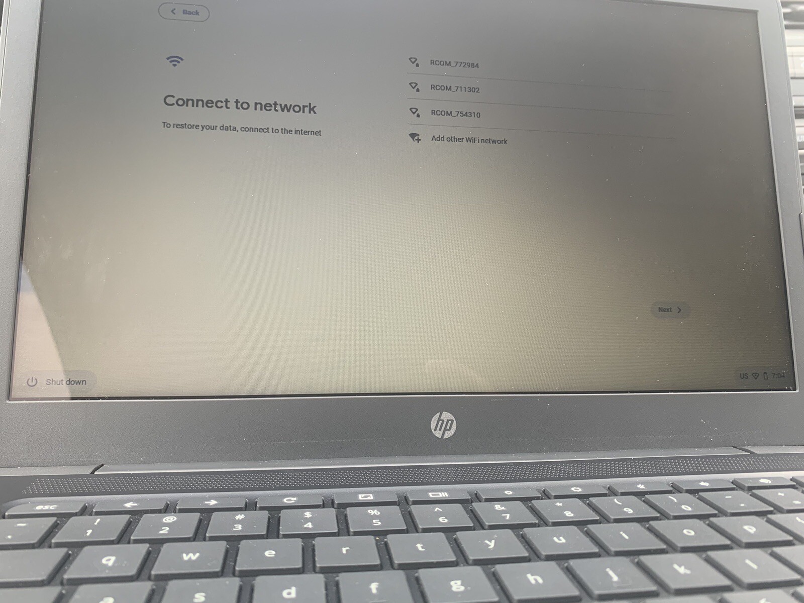 HP Chromebook 14-ca061dx 14 in. 32GB Intel Celeron N3350 2.40GHz, 4GB Laptop –