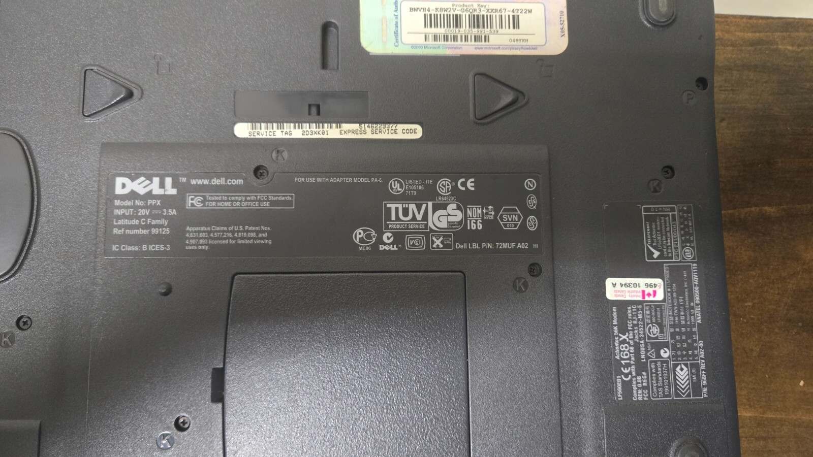 Dell Latitude D630 14.1in. (80GB, Intel Core 2 Duo, 2.2GHz, 2GB) Notebook/Laptop