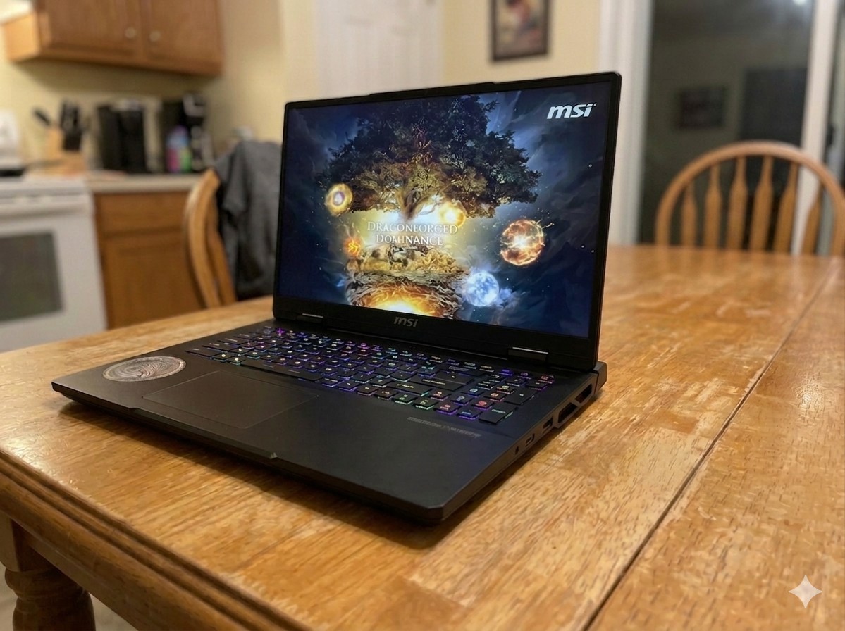 MSI Titan 18 HX Dragon Edition Norse Myth
