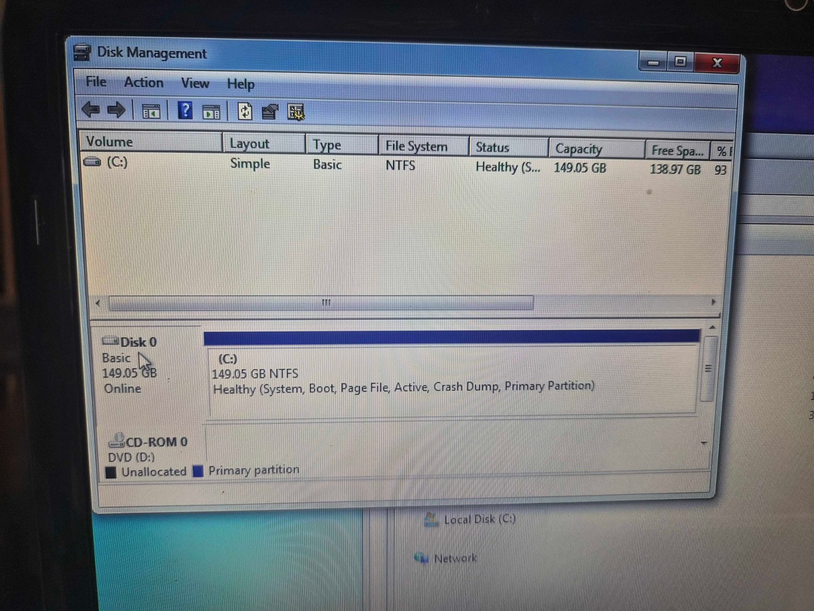 Vintage Spartan SCM151 Laptop Pentium T4400 4GB RAM 160GB HDD Windows 7 Grade B