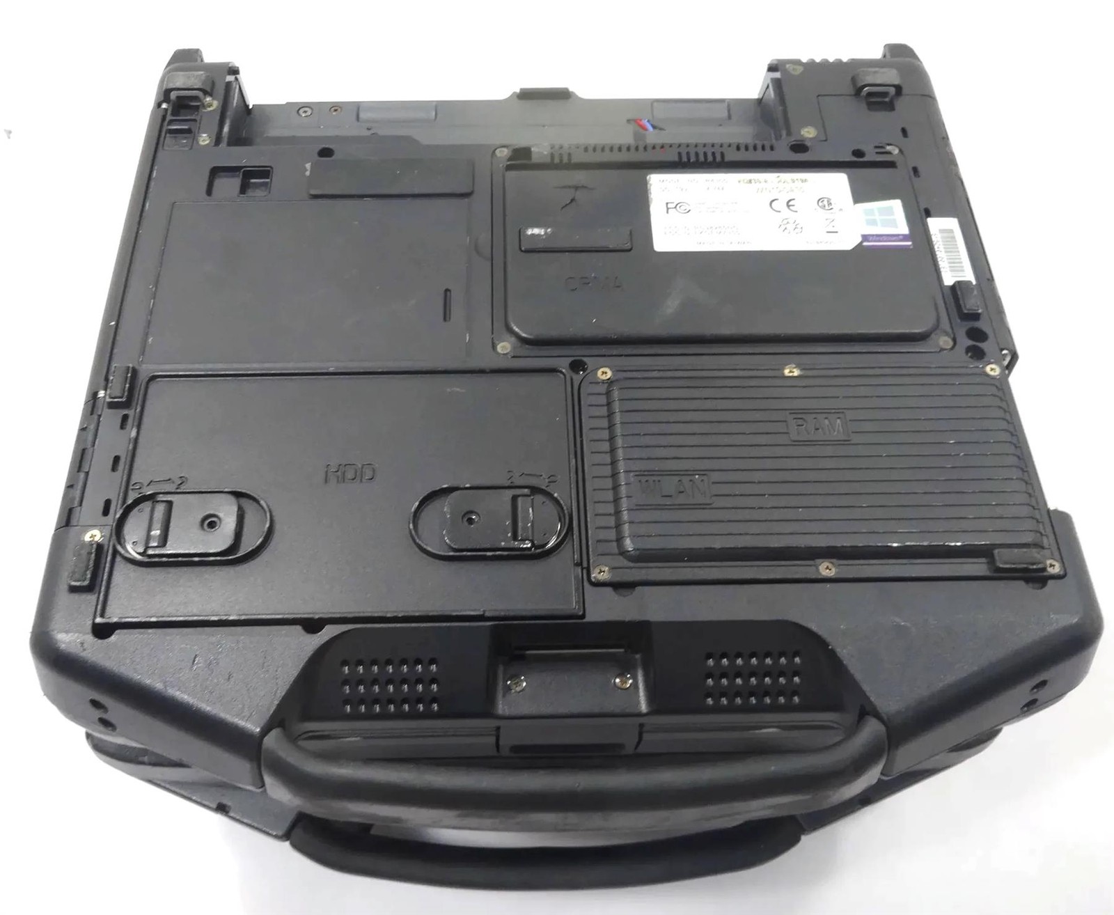 Lot of 3 Durabook R8300 Rugged Core i5-7200U 2.50GHz 4GB No HD Laptop