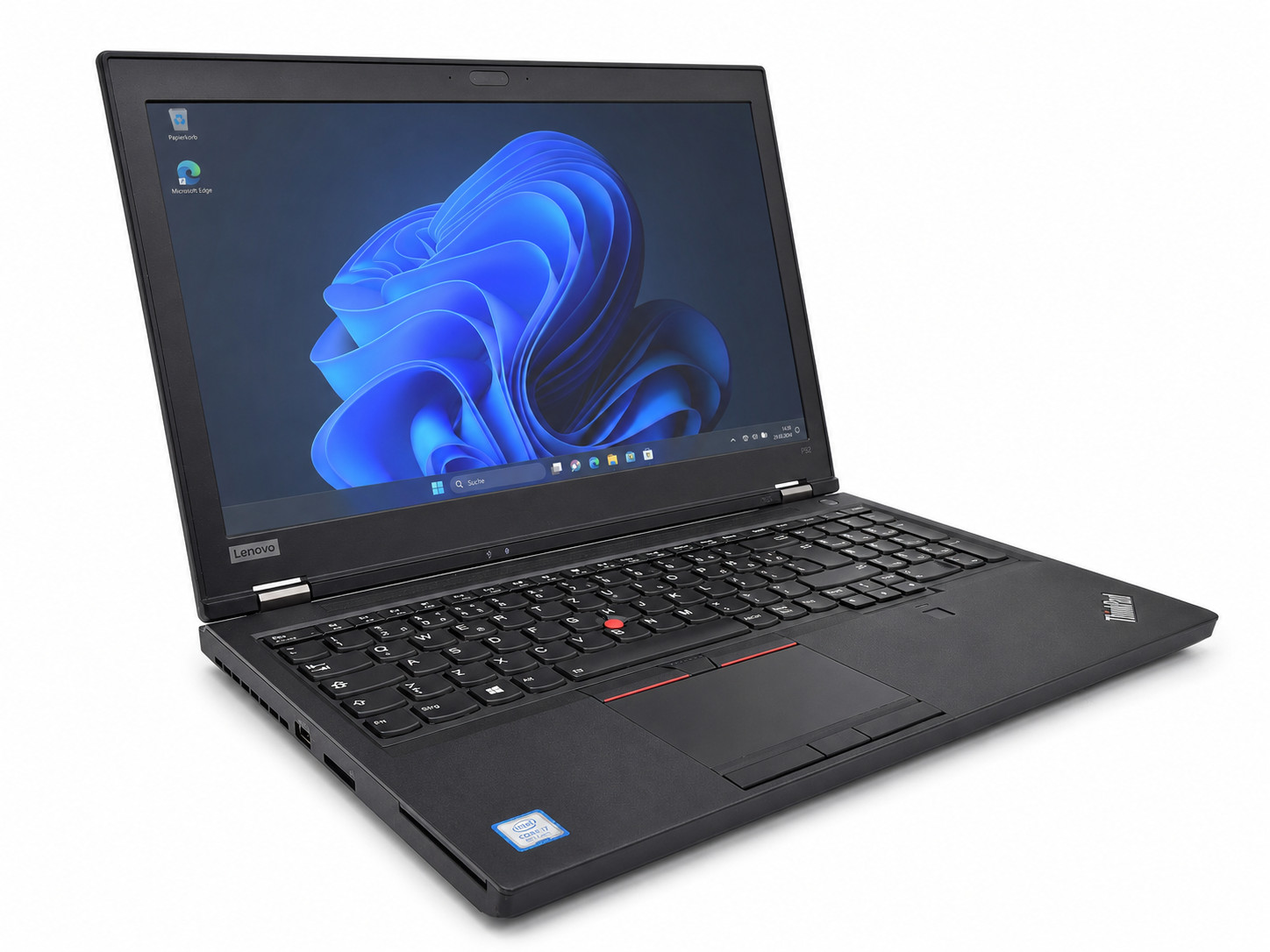 Lenovo ThinkPad P52 Workstation IntelCore i7-8th gen. NVIDIA 16GB RAM Windows 11