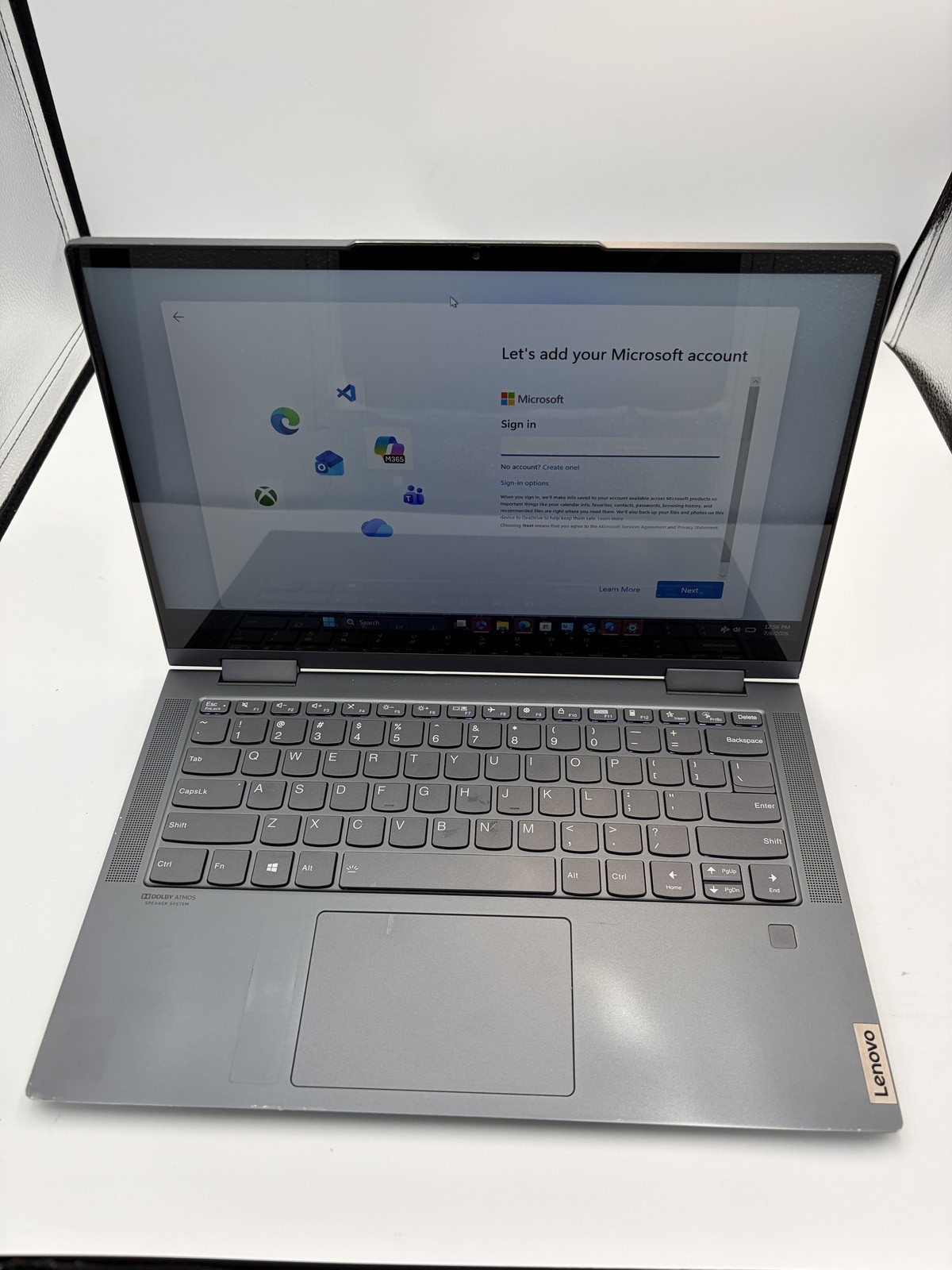 Lenovo Yoga 7 14ITL5 (2020) 11th Gen Intel(R) Core(TM) i7-1165G7 @ 2.80GHz 16GB