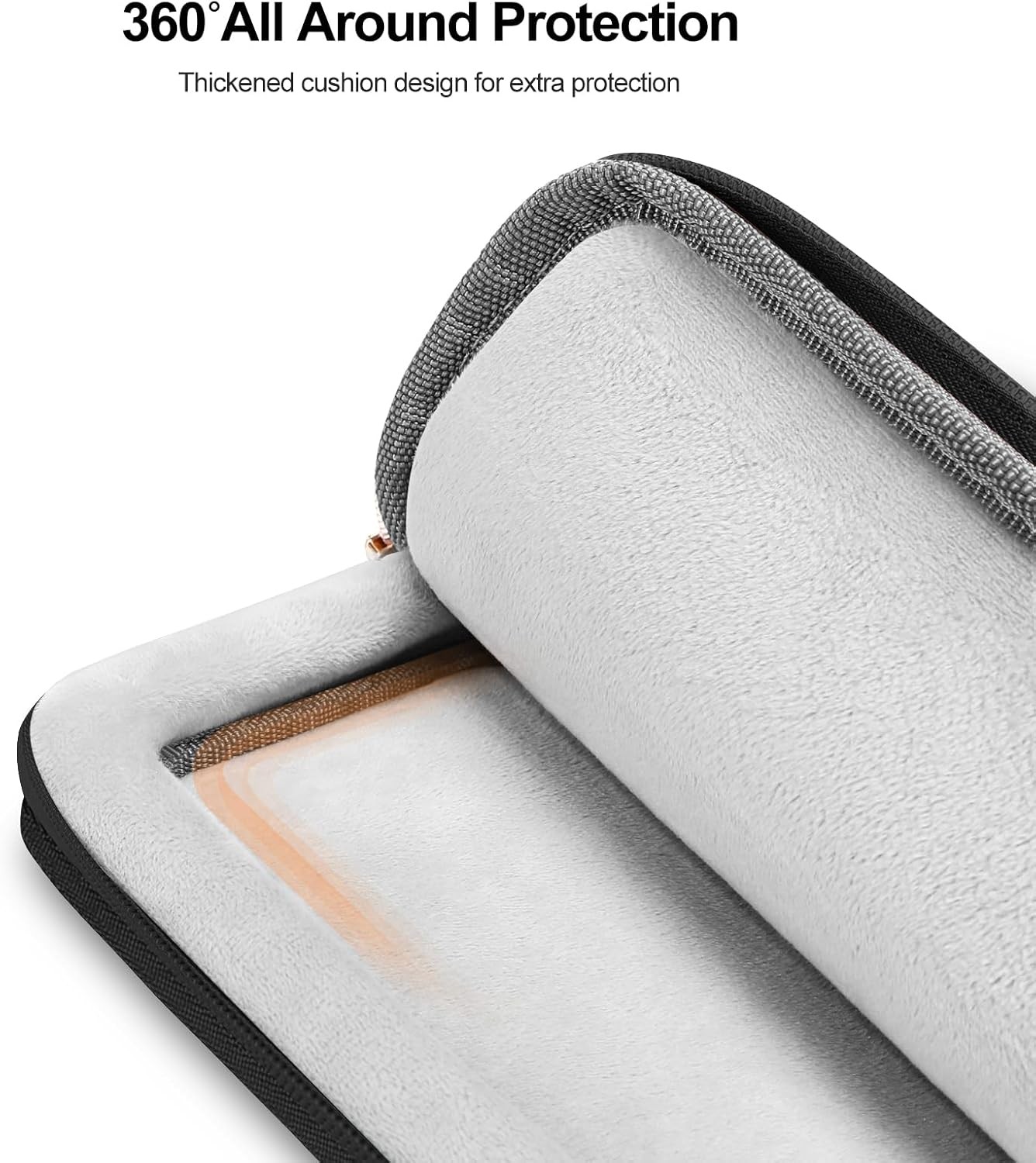 360 Protective Laptop Case, 13-13.3 inch Laptop Sleeve Compatible with MacBook N