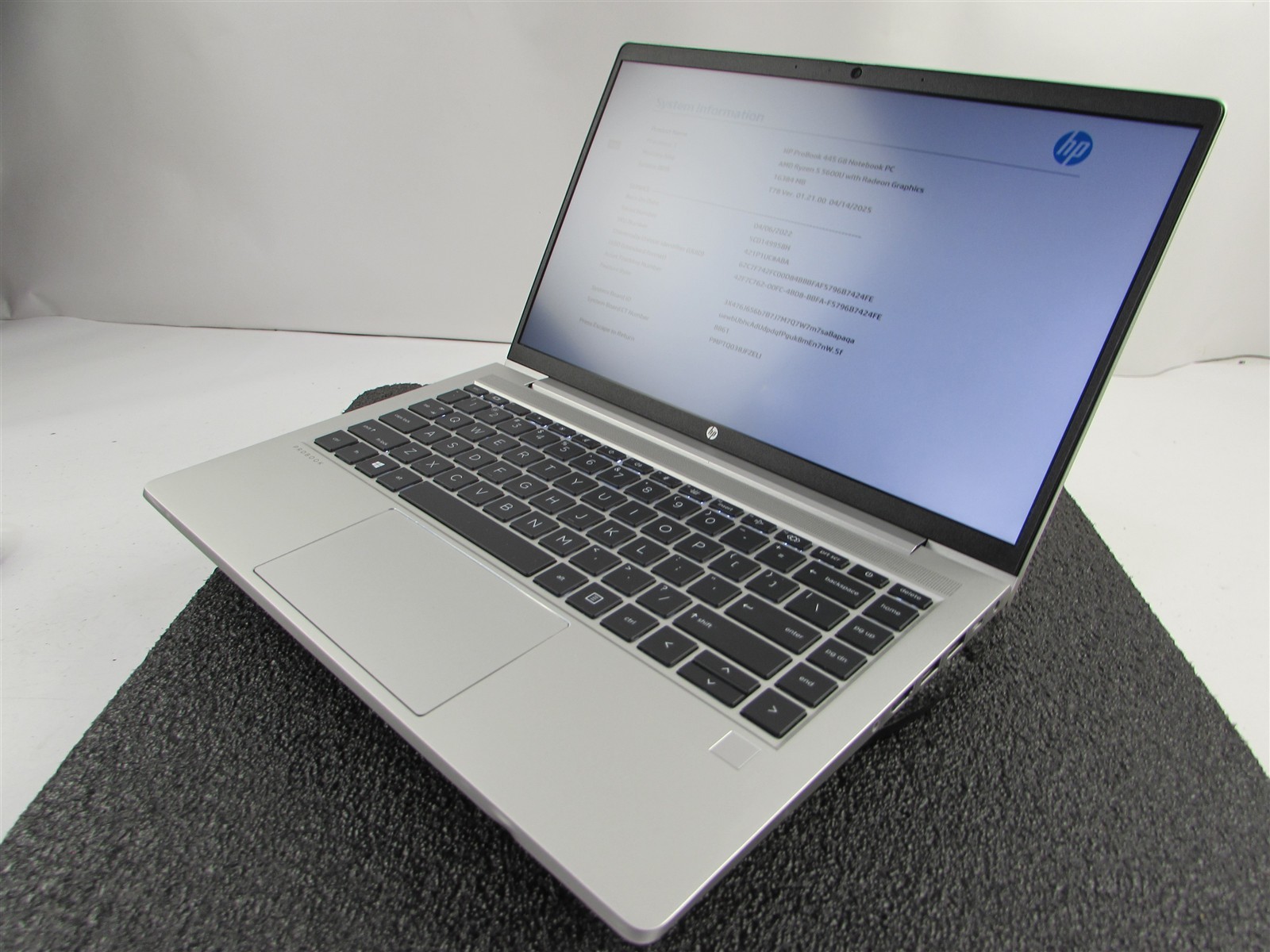 HP PROBOOK 445 (G8) FHD AMD RYZEN 5 5600U 512GB SSD 16GB RAM AMD GPU WIN 11 PRO