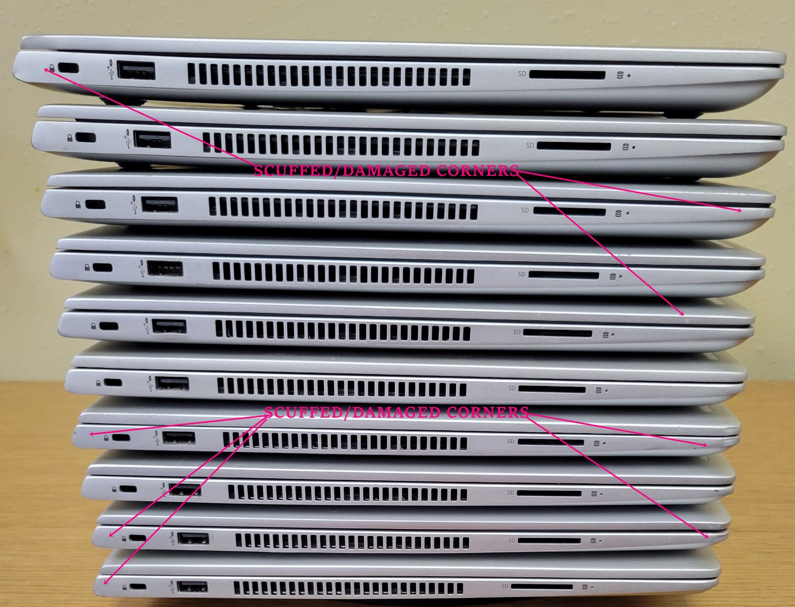 (Lot of 10)HP ProBook 450 G7 i5-10210U 1.60GHz 16GB No OS/SSD **BIOS LOCKED**